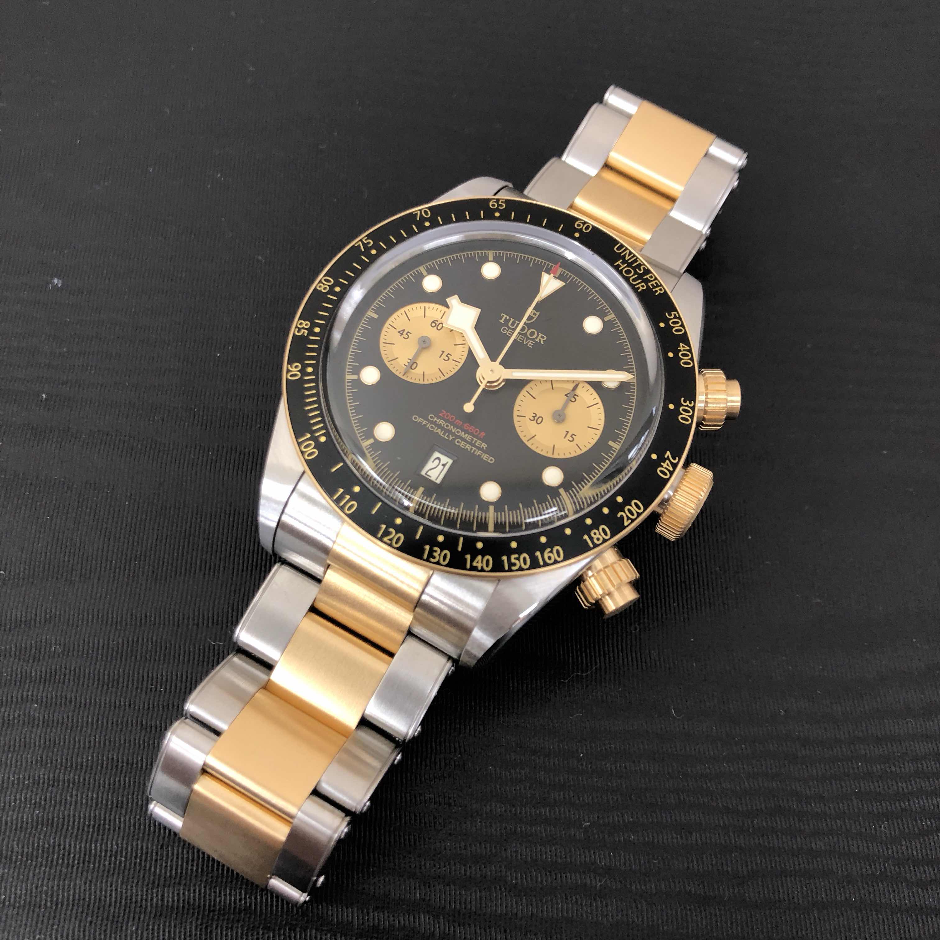 Tudor 79363N BLACK BAY Automatic 18kt Gold & Steel