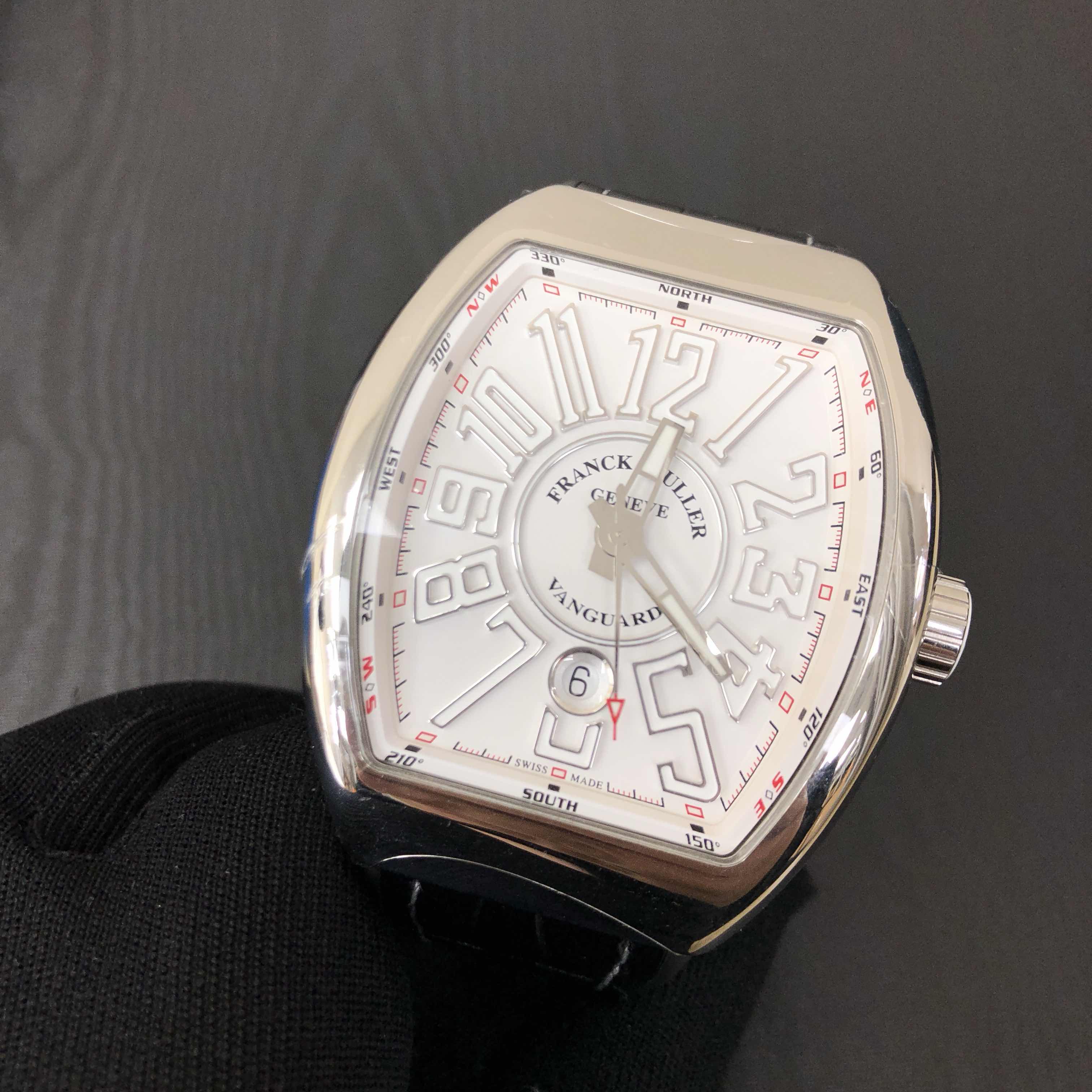 Franck Muller V 45 SC DT AC.BC VANGUARD Automatic Stainless Steel