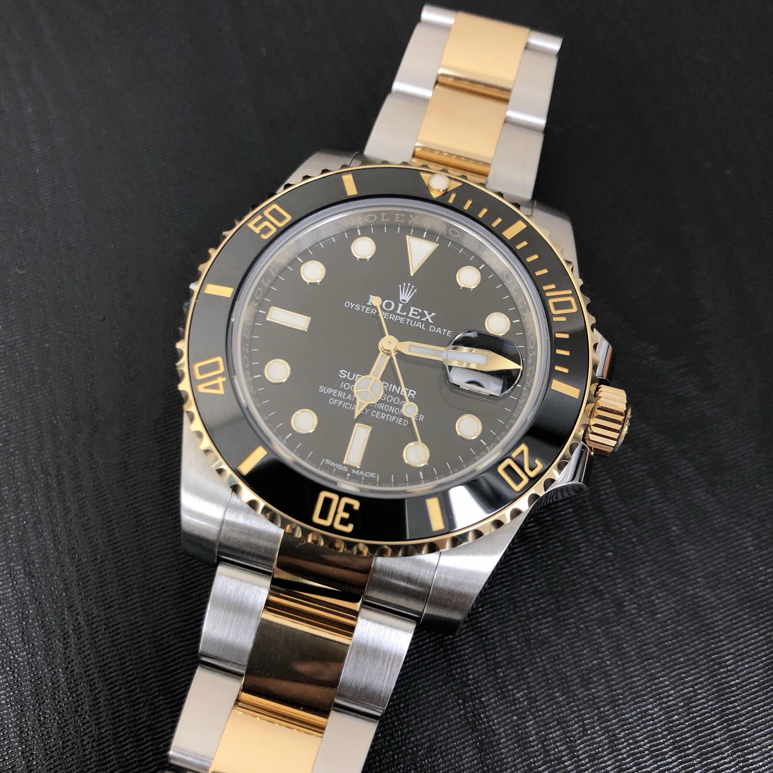 Rolex 116613LN-0001 SUBMARINER Automatic 18kt Gold & Steel