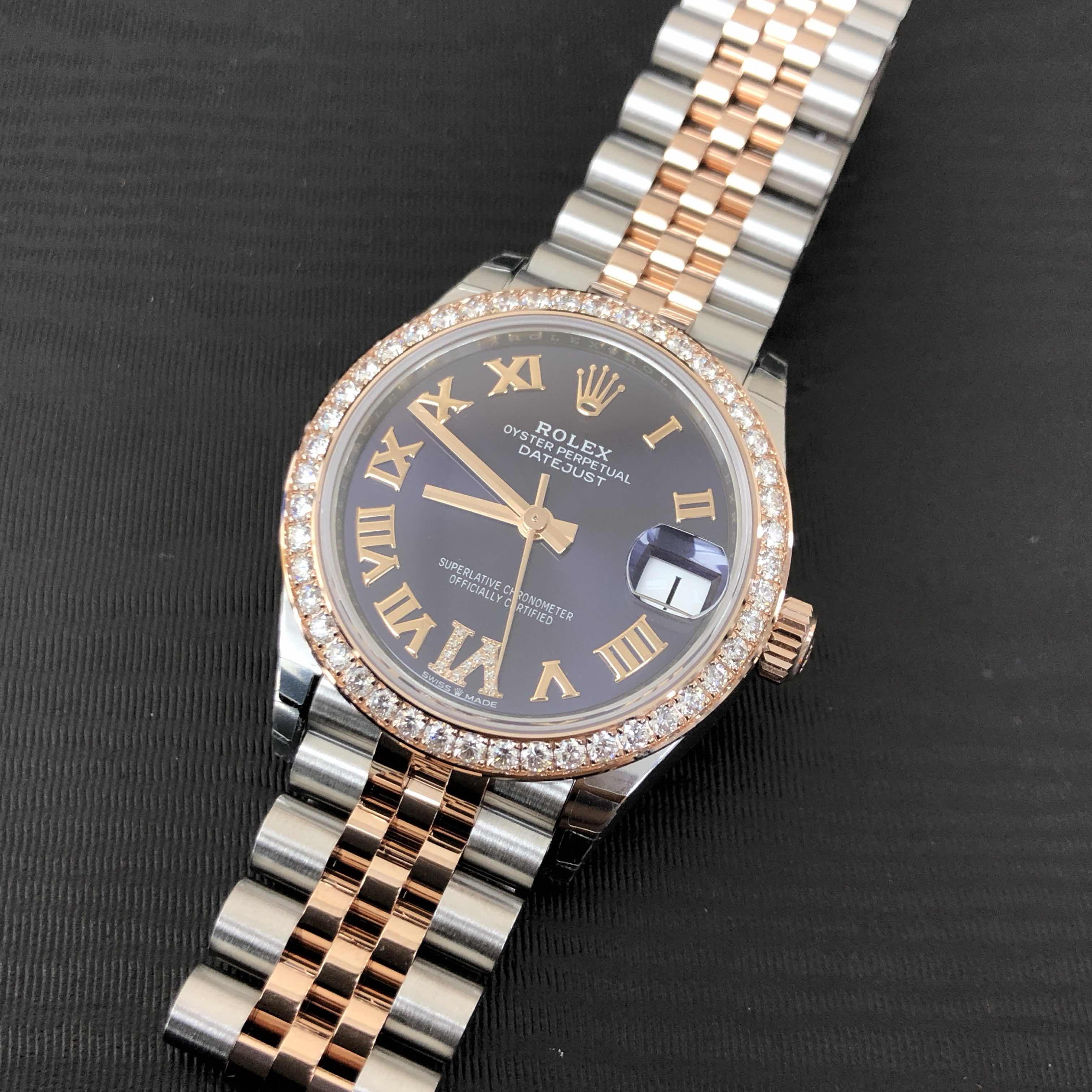 Rolex 278381RBR-0020 LADY DATEJUST Automatic 18kt Rose Magic & Diamond