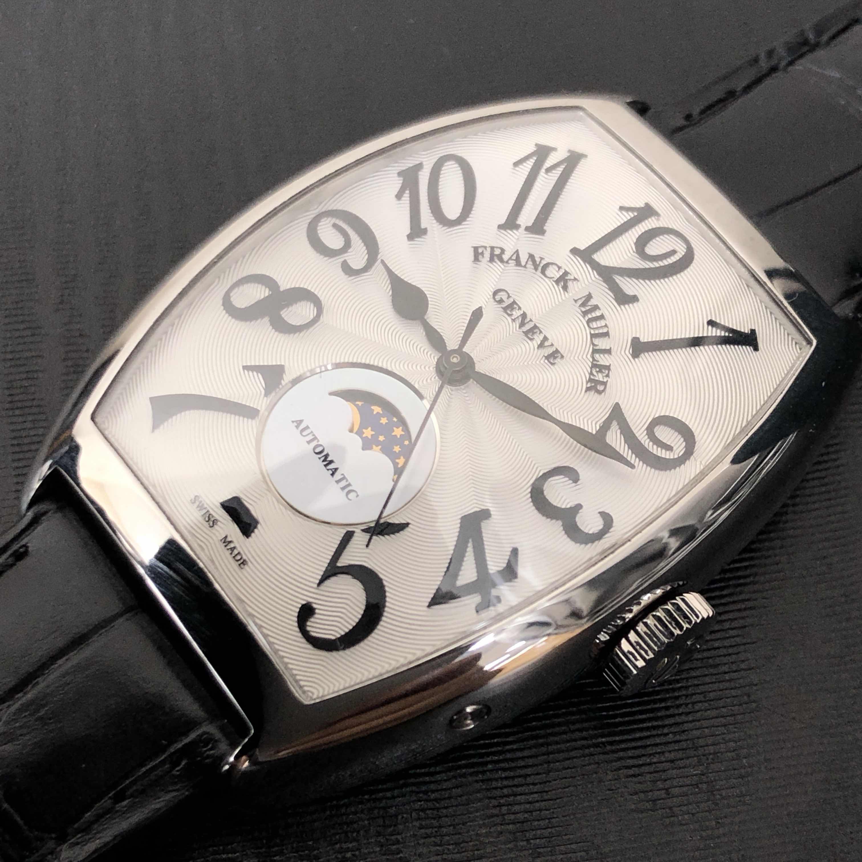 Franck Muller 6850 SC AT FO L (AC) CINTREE CURVEX Automatic Stainless Steel
