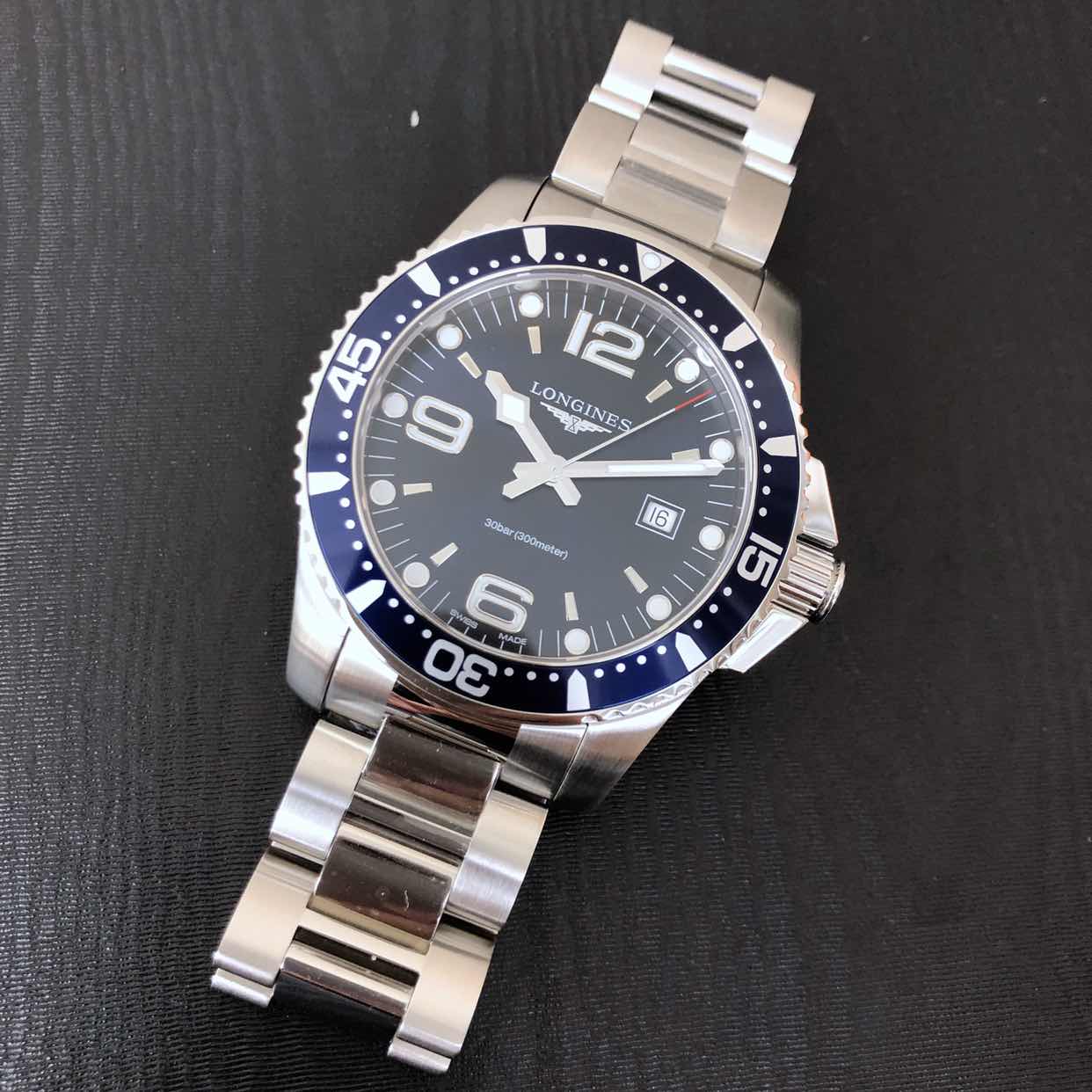 Longines L3.840.4.96.6 CONQUEST Quartz Stainless Steel