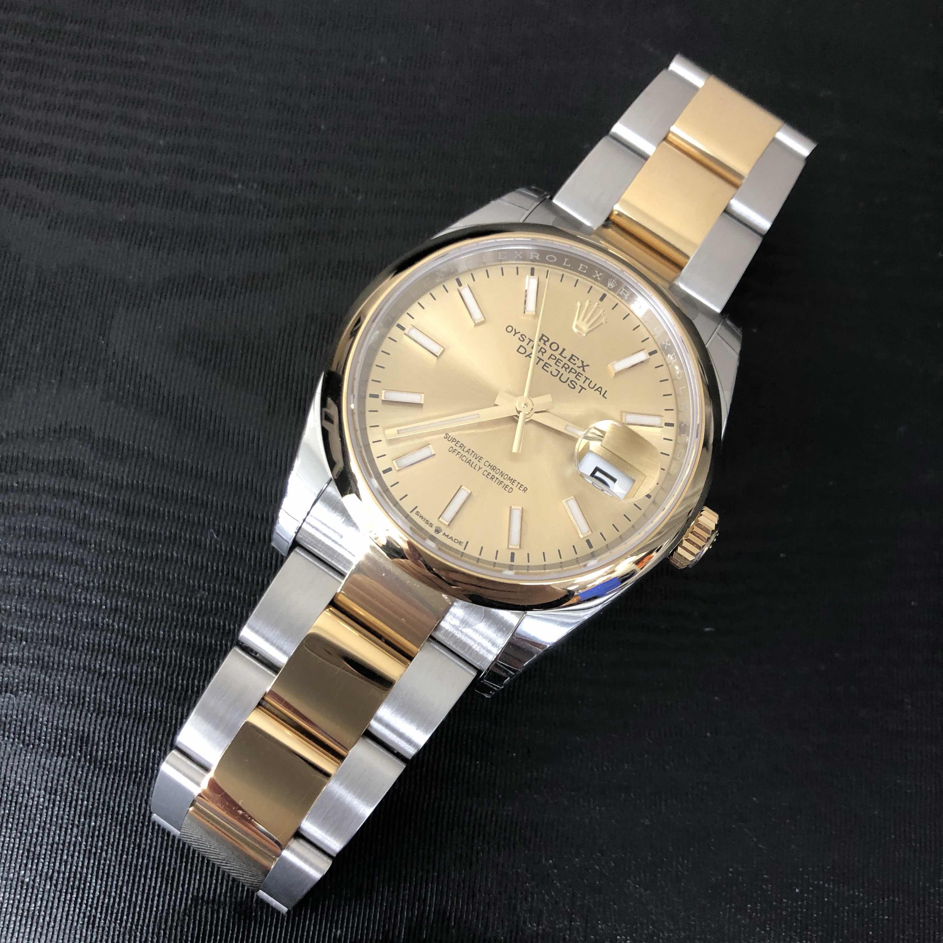 Rolex 126203-0016 DATEJUST Automatic 18kt Gold & Steel
