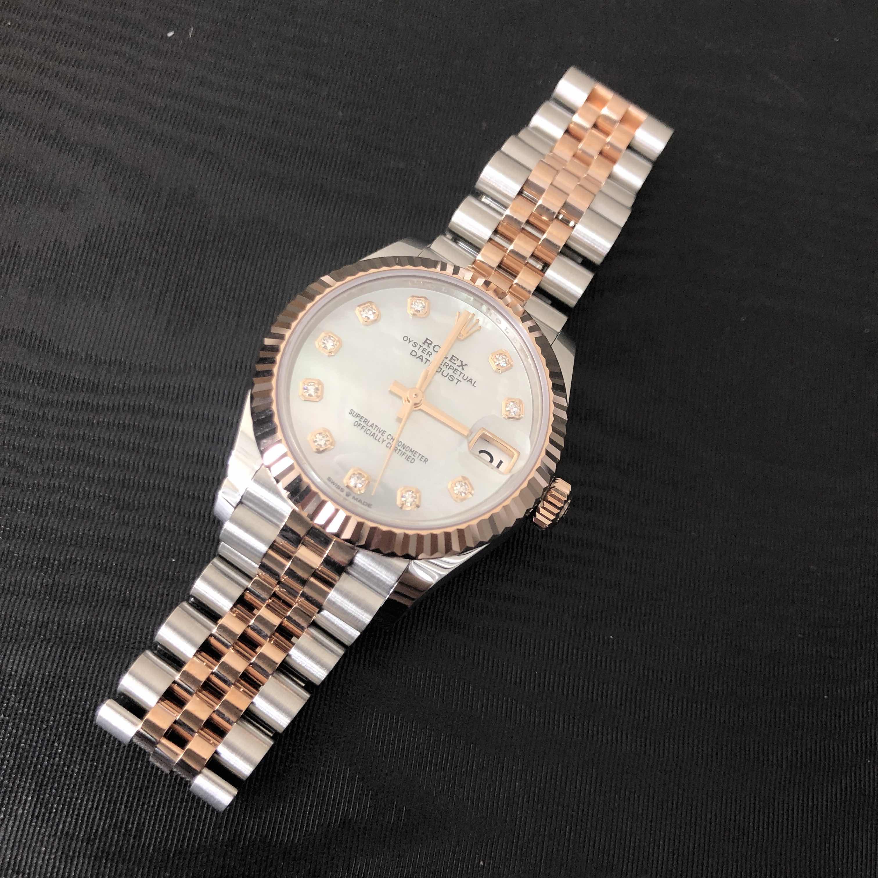 Rolex 278271-0026 DATEJUST Automatic 18kt Rose Gold & Steel