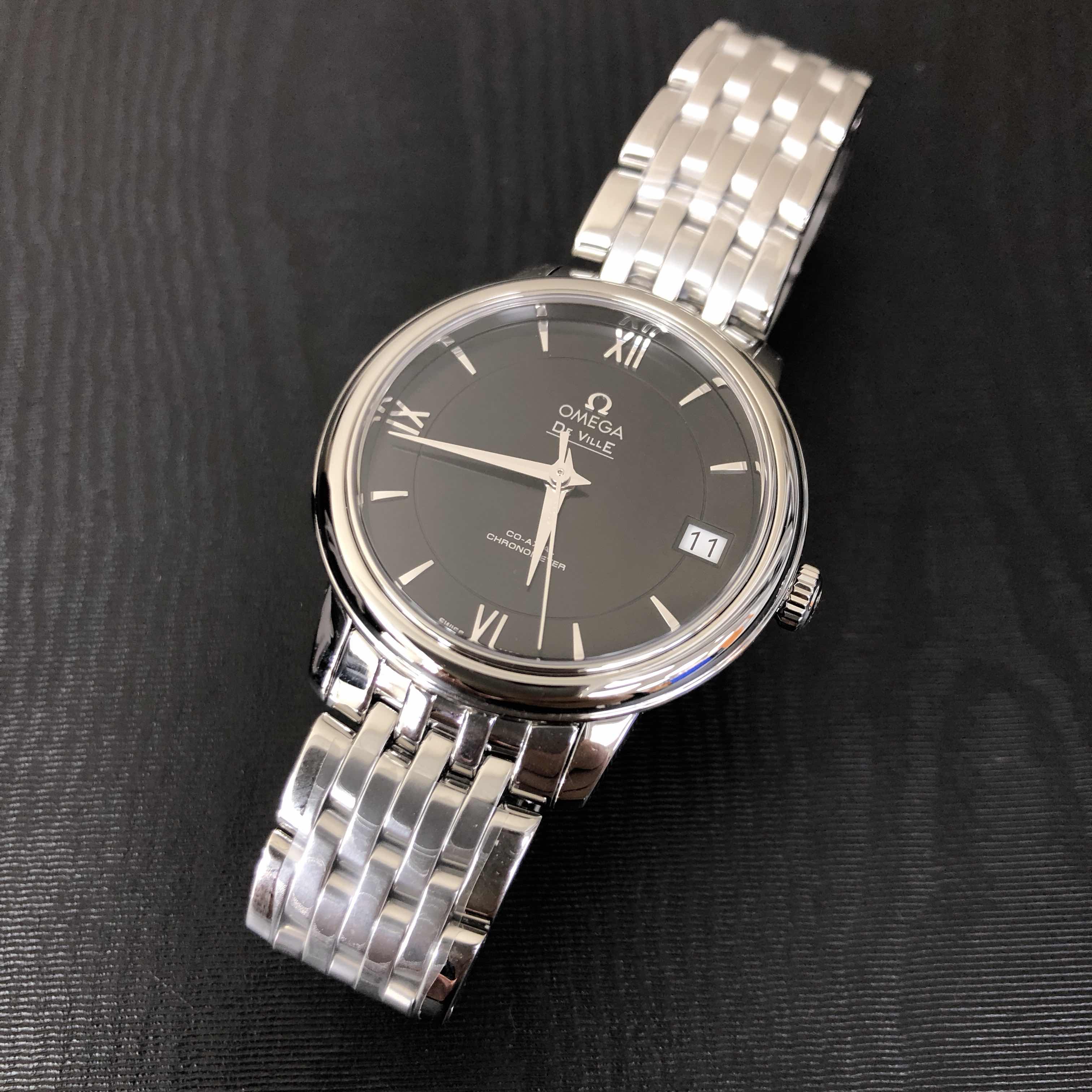 Omega 424.10.33.20.01.001 DE VILLE Automatic Stainless Steel