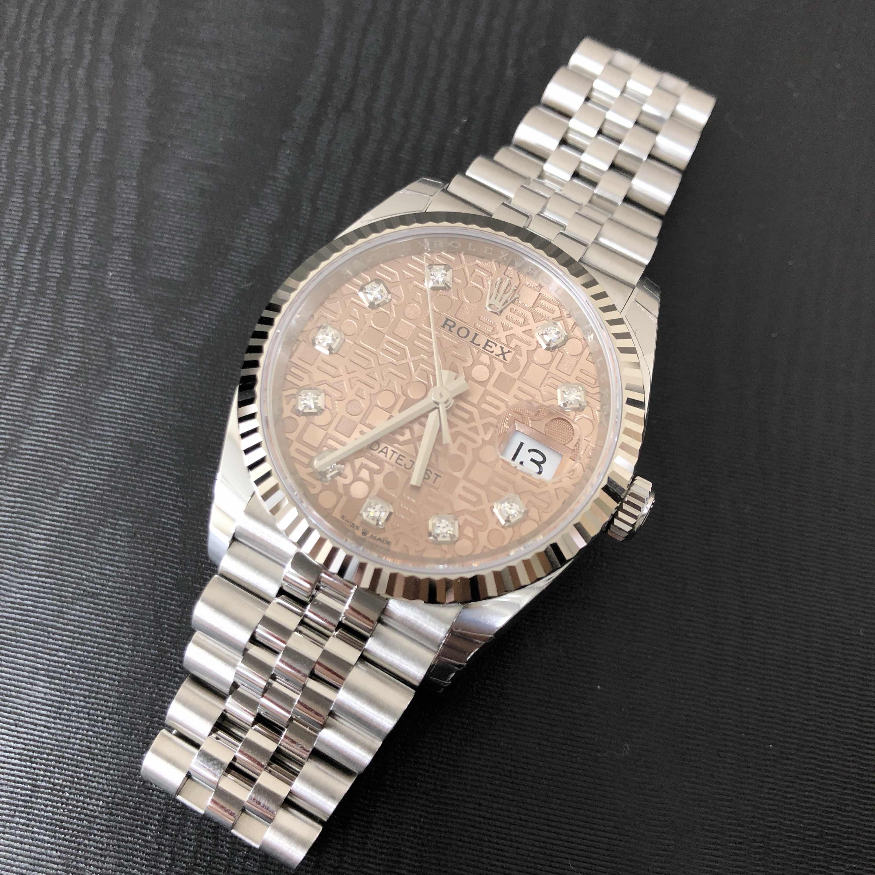 Rolex 126234 DATEJUST Automatic 18kt White Gold & Steel