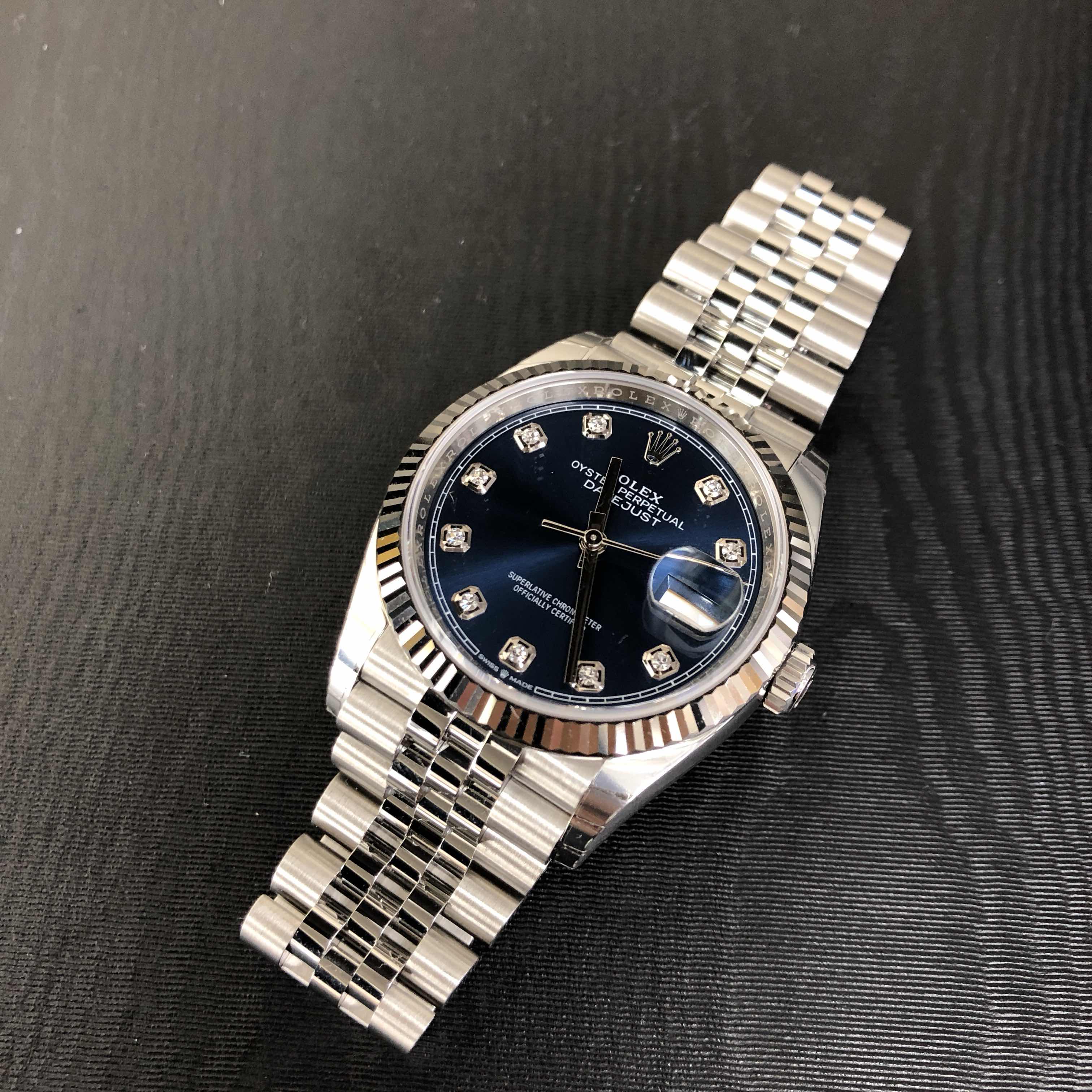 Rolex 126234-0037 DATEJUST Automatic 18kt White Gold & Steel
