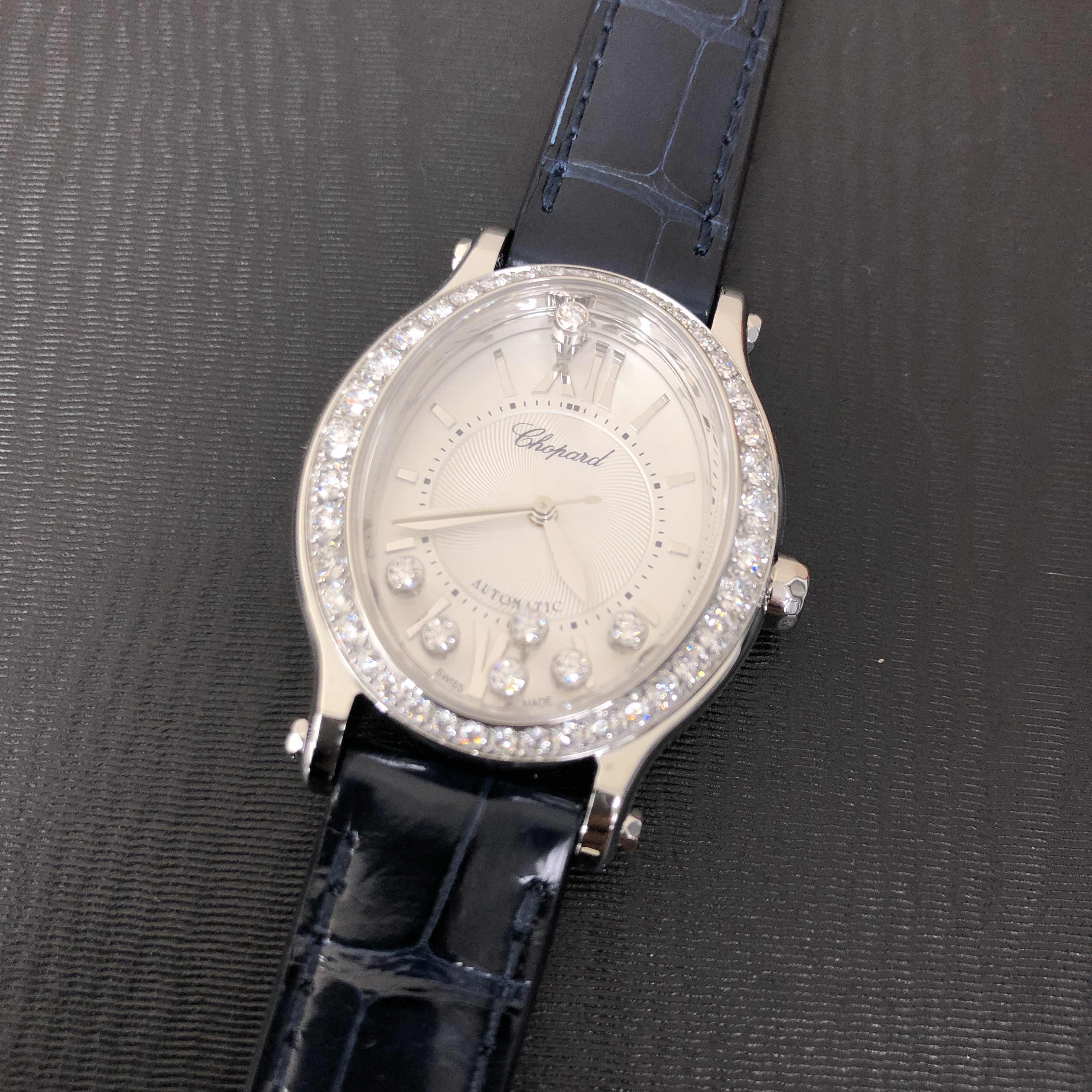 Chopard 278602-3003 HAPPY SPORT Automatic Stainless Steel & Diamonds