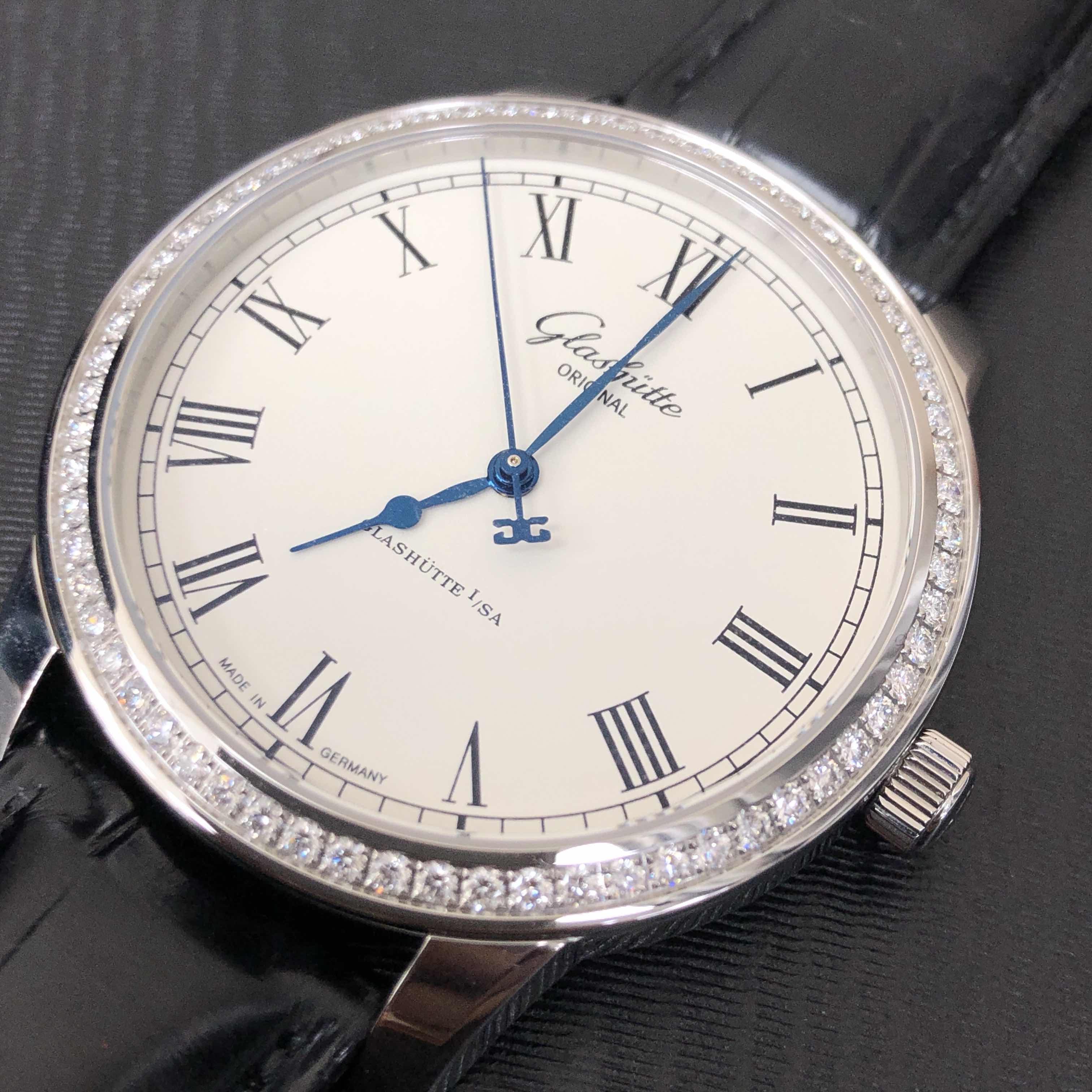 Glashutte 1-39-59-01-12-04 SENATOR MANUAL WINDING SKELETONIZED Automatic Stainless Steel