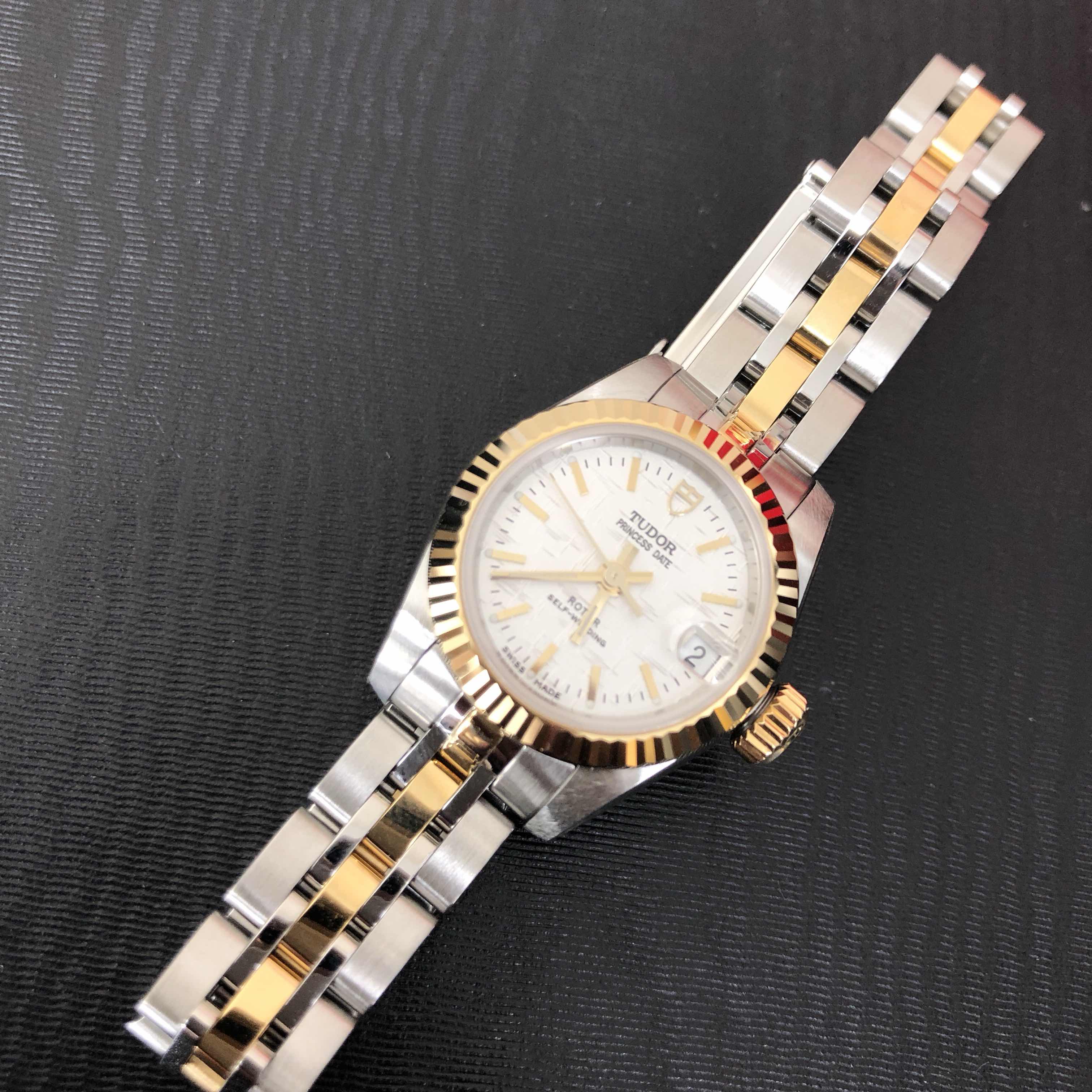Tudor 92513-62423-SVCL PRINCESS DATE Automatic 18kt Gold & Steel