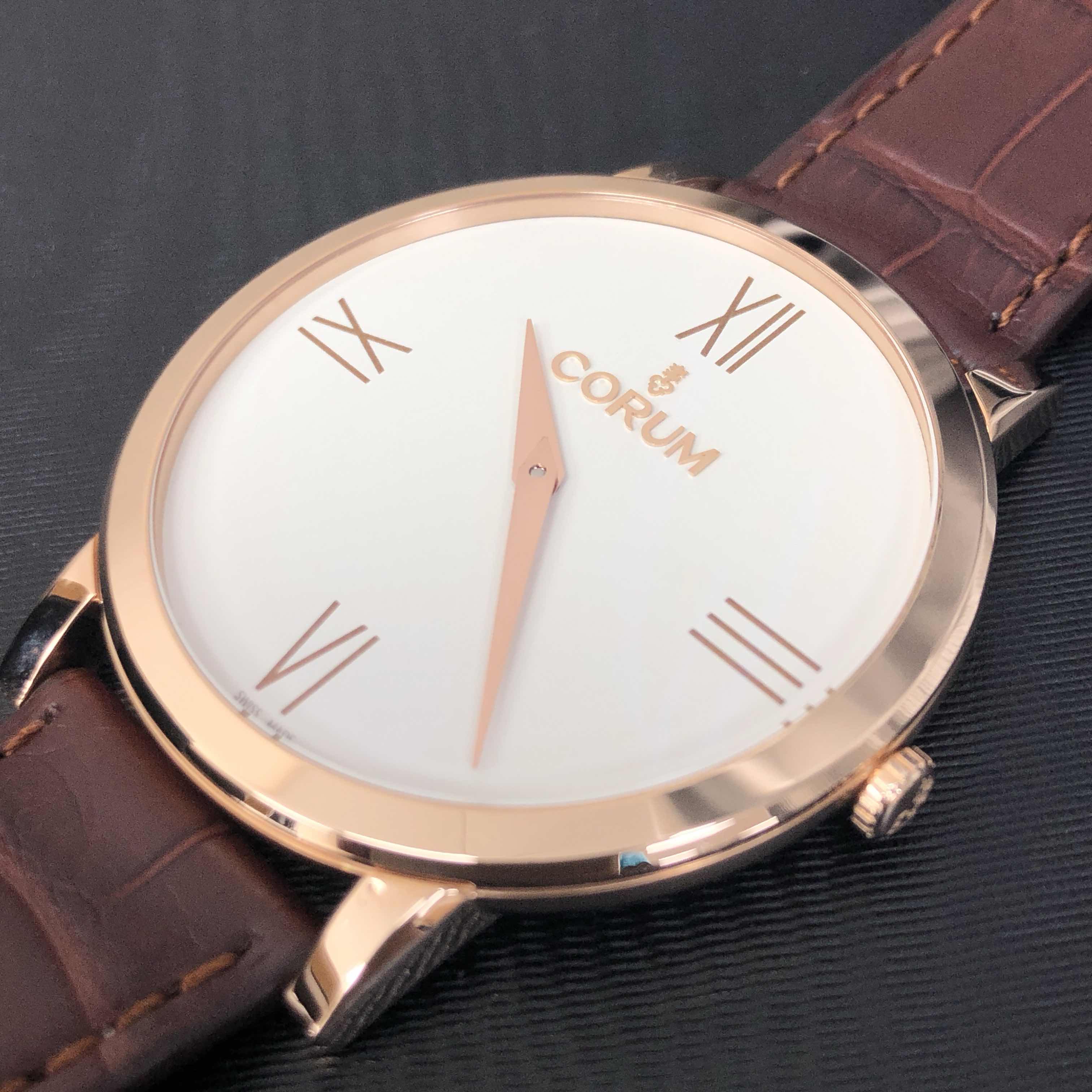 Corum 157.100.55/0002 BD01 HERITAGE Automatic 18kt Rose Gold