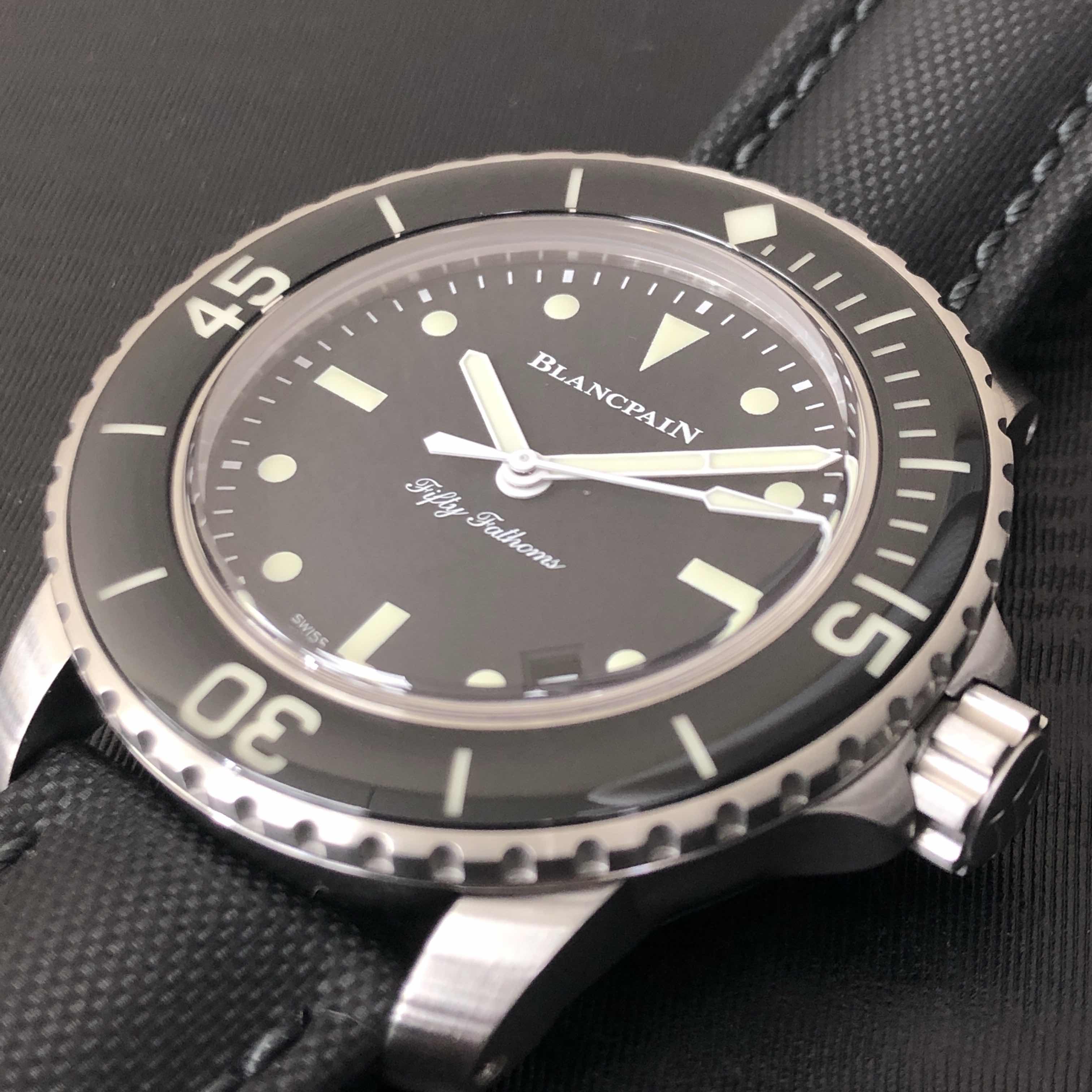 Blancpain 5015E-1130-B52A FIFTY FATHOMS Automatic Stainless Steel
