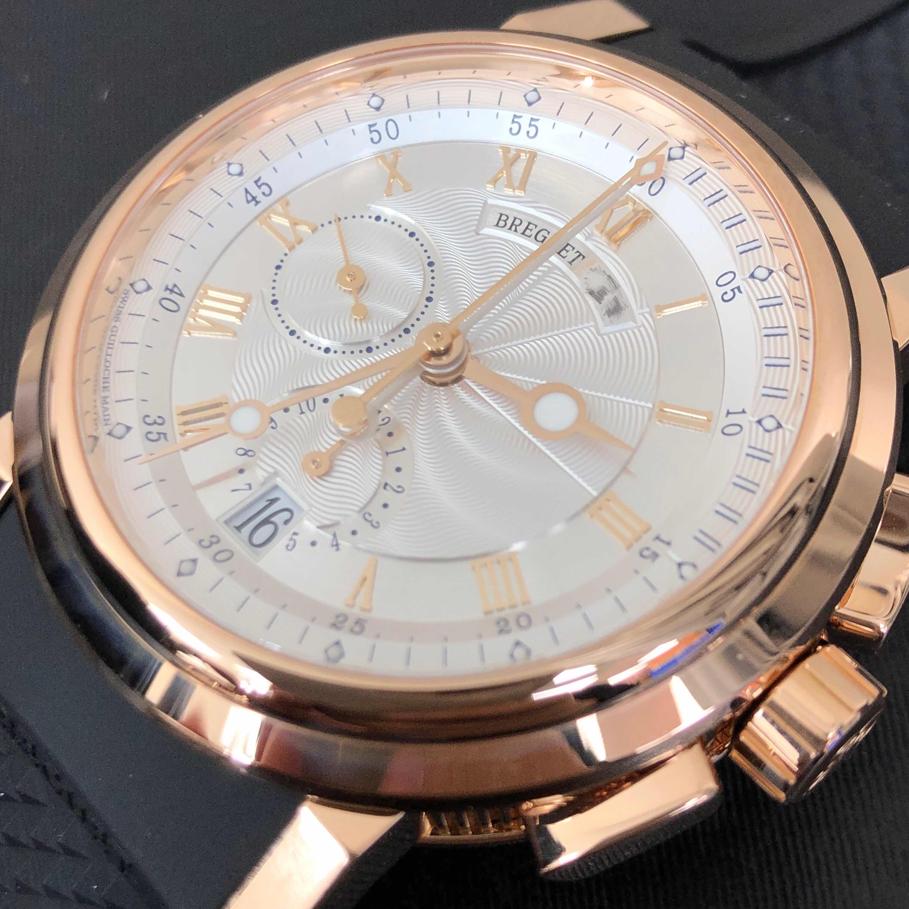 Breguet 5827BR/12/5ZU MARINE Automatic 18kt Rose Gold