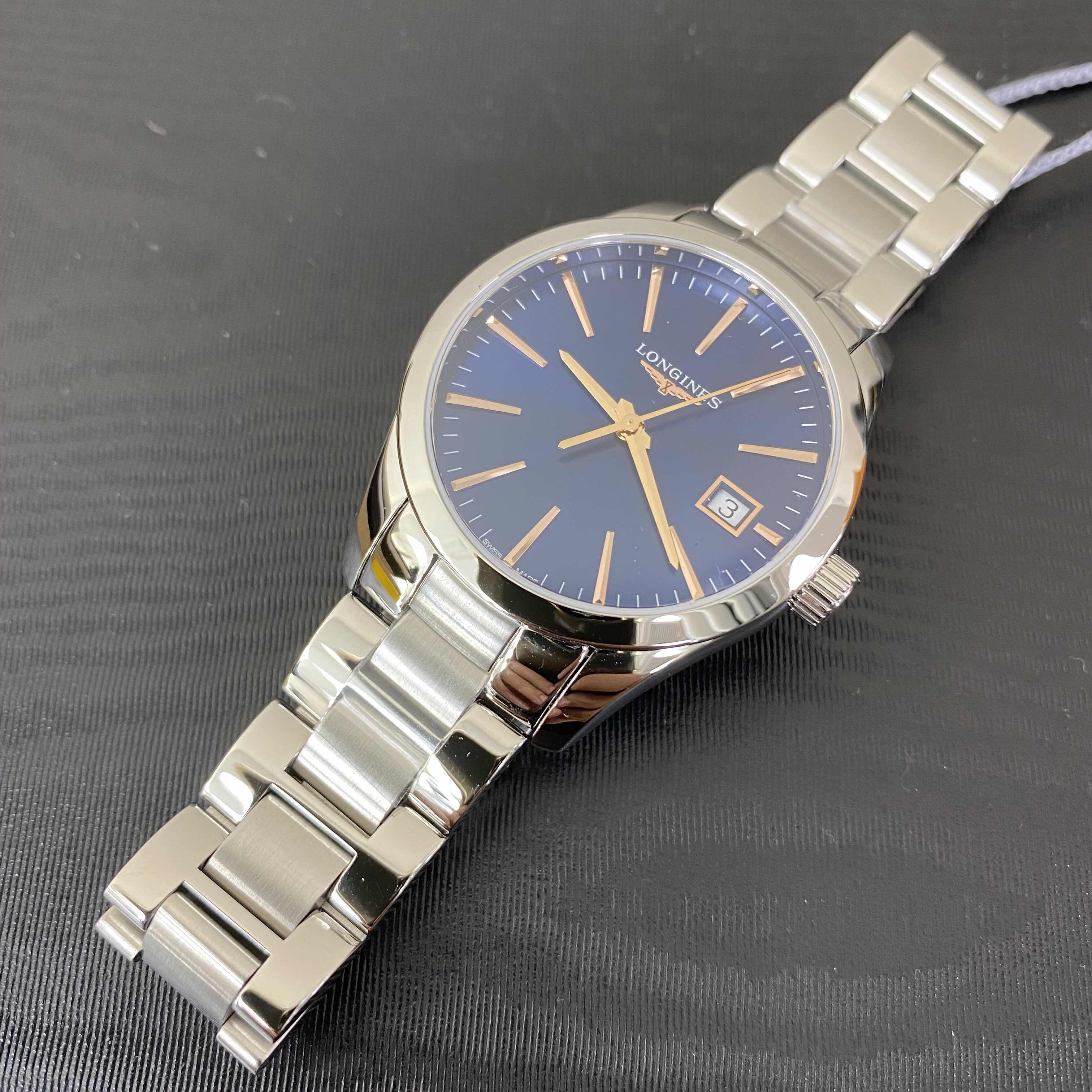Longines L2.386.4.92.6 CONQUEST CLASSIC Quartz Stainless Steel