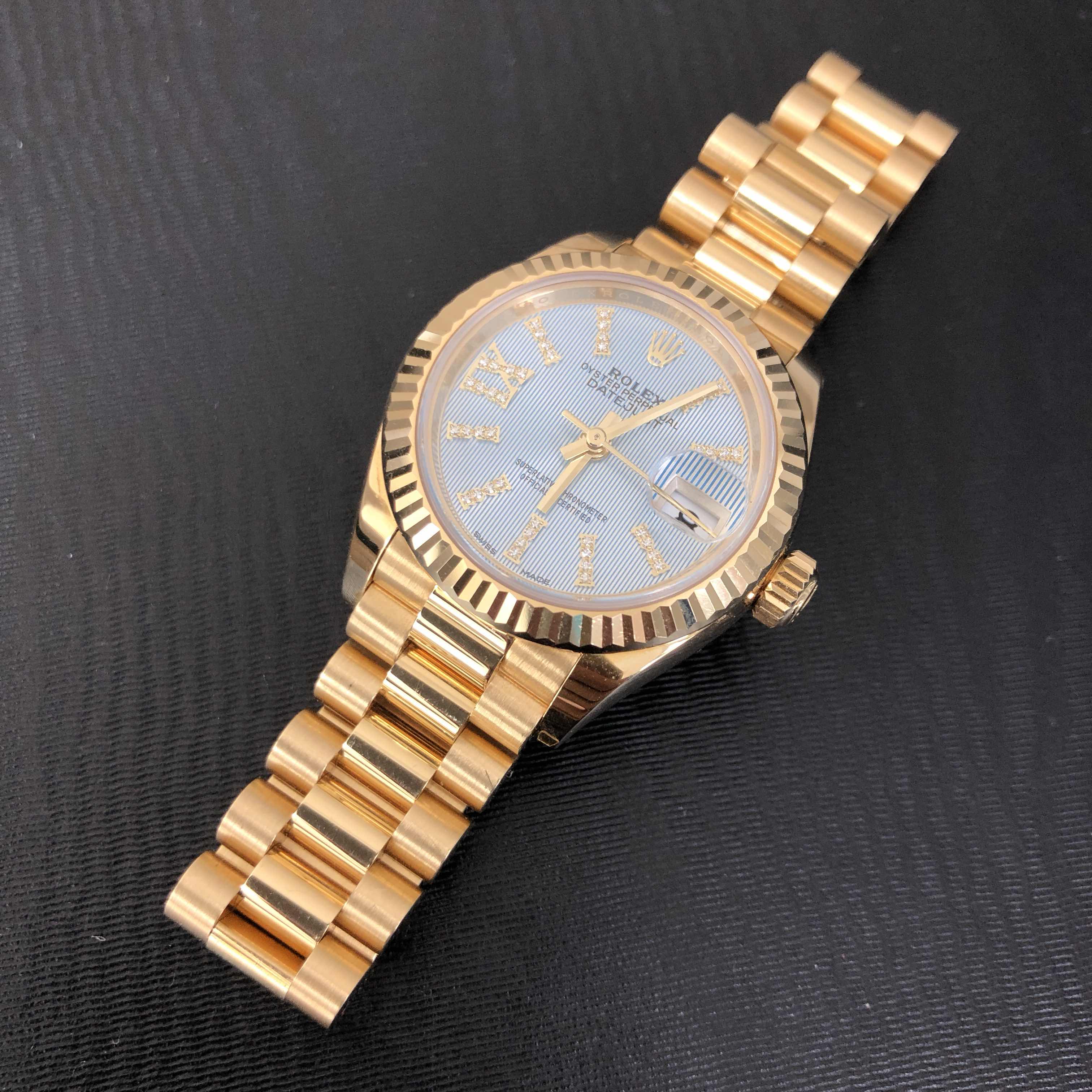 Rolex 279178-0009 LADY DATEJUST Automatic 18kt Yellow Gold