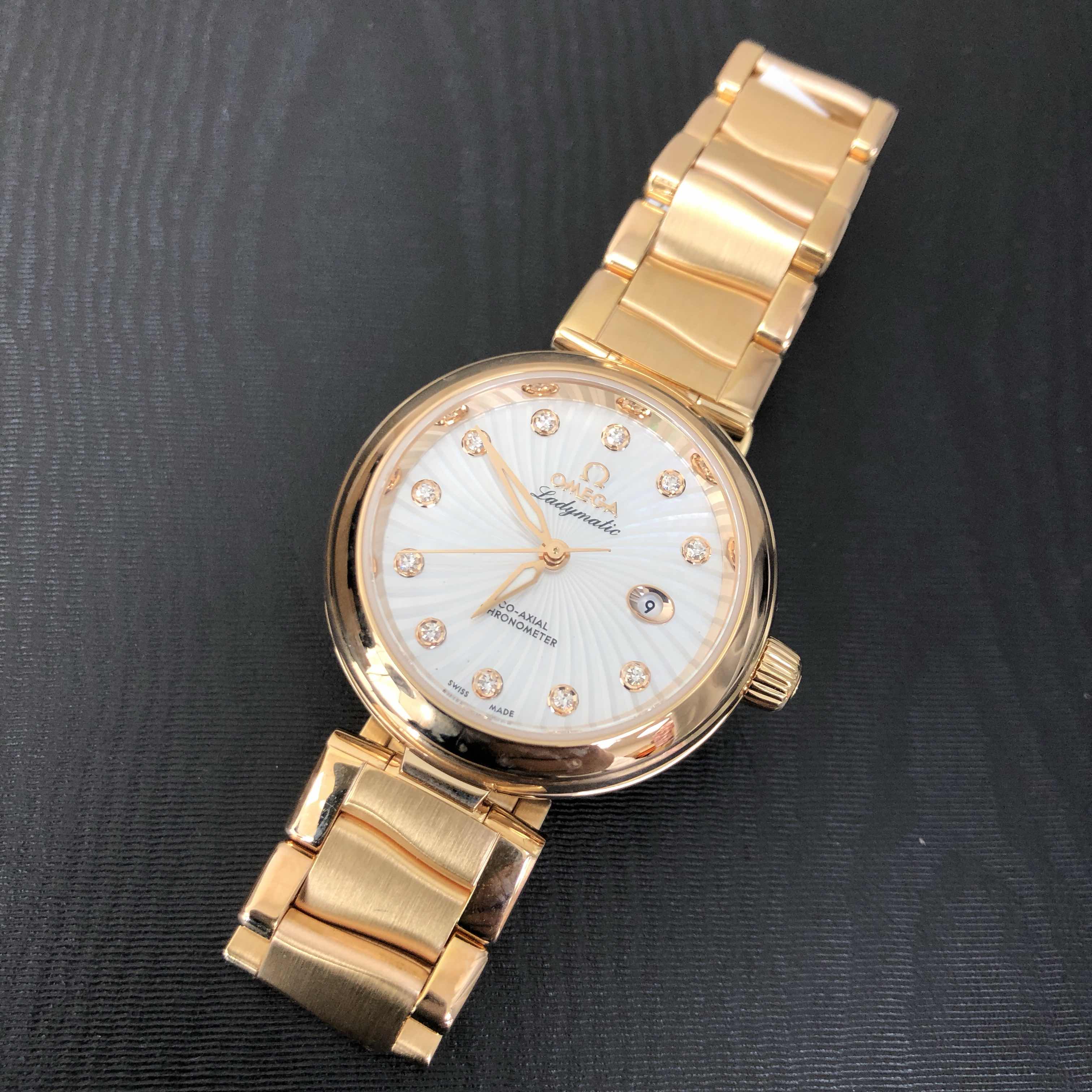 Omega 425.60.34.20.55.001 DE VILLE Automatic 18kt Rose Gold