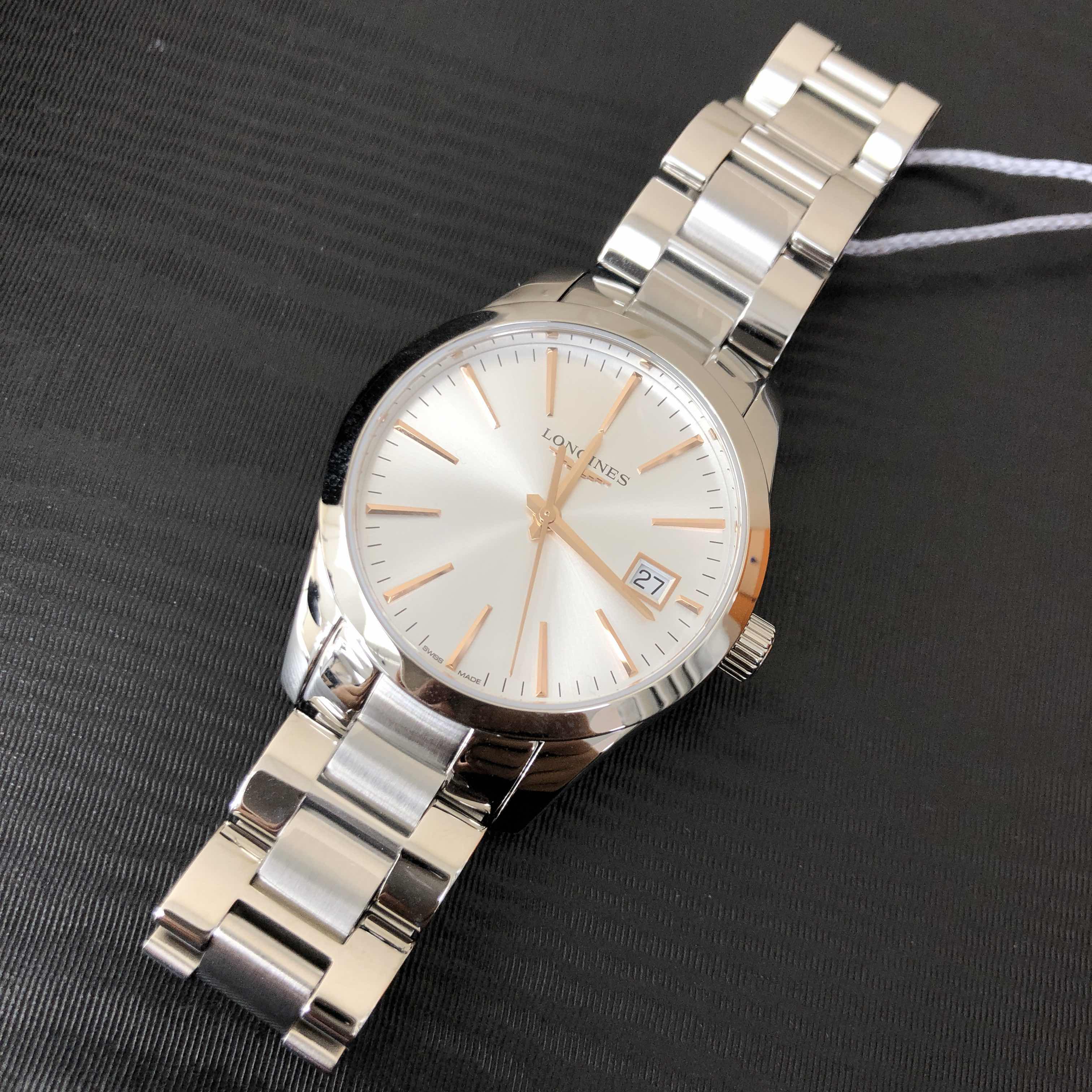 Longines L2.386.4.72.6 CONQUEST CLASSIC Quartz Stainless Steel