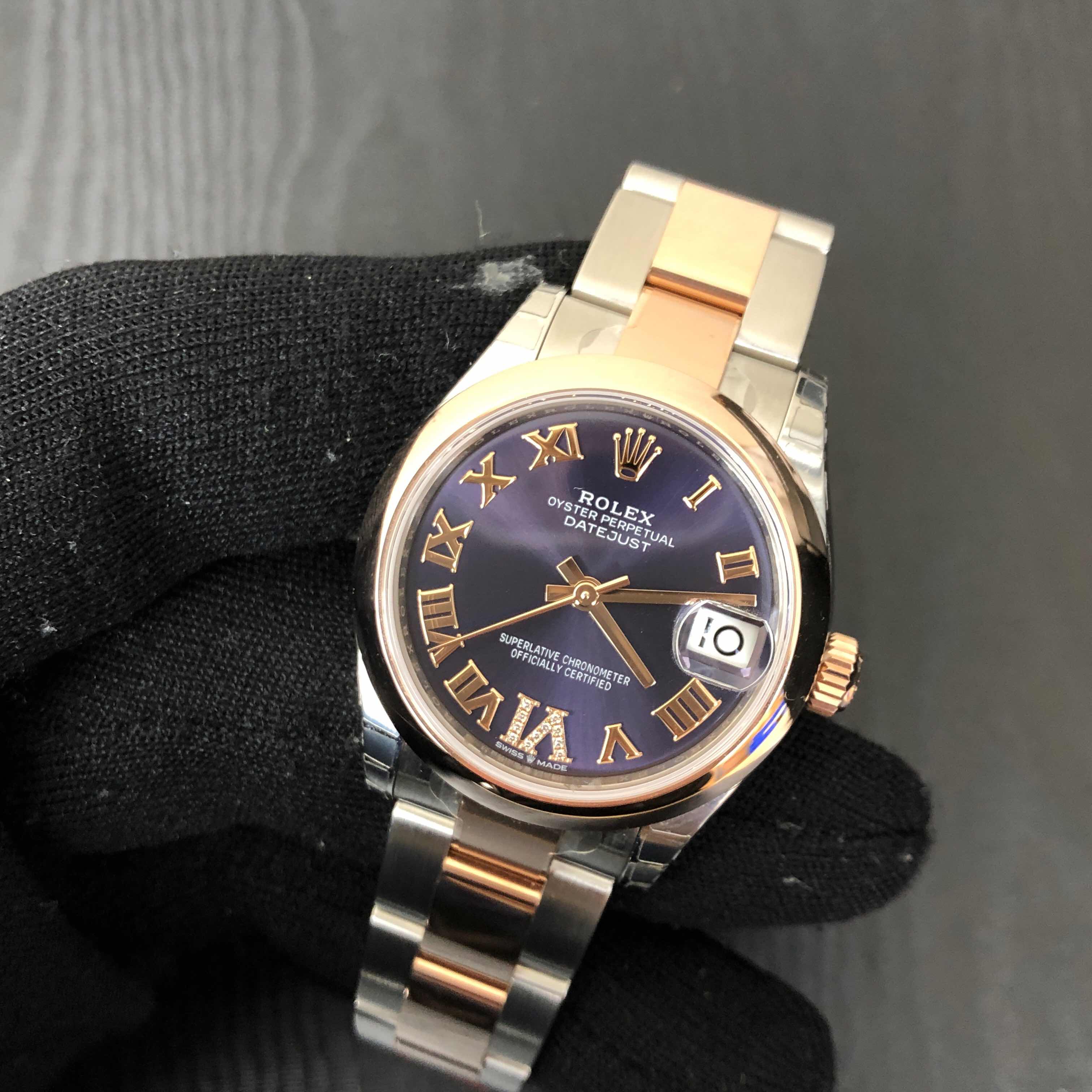 Rolex 278241-0019 DATEJUST Automatic 18kt Rose Gold & Steel