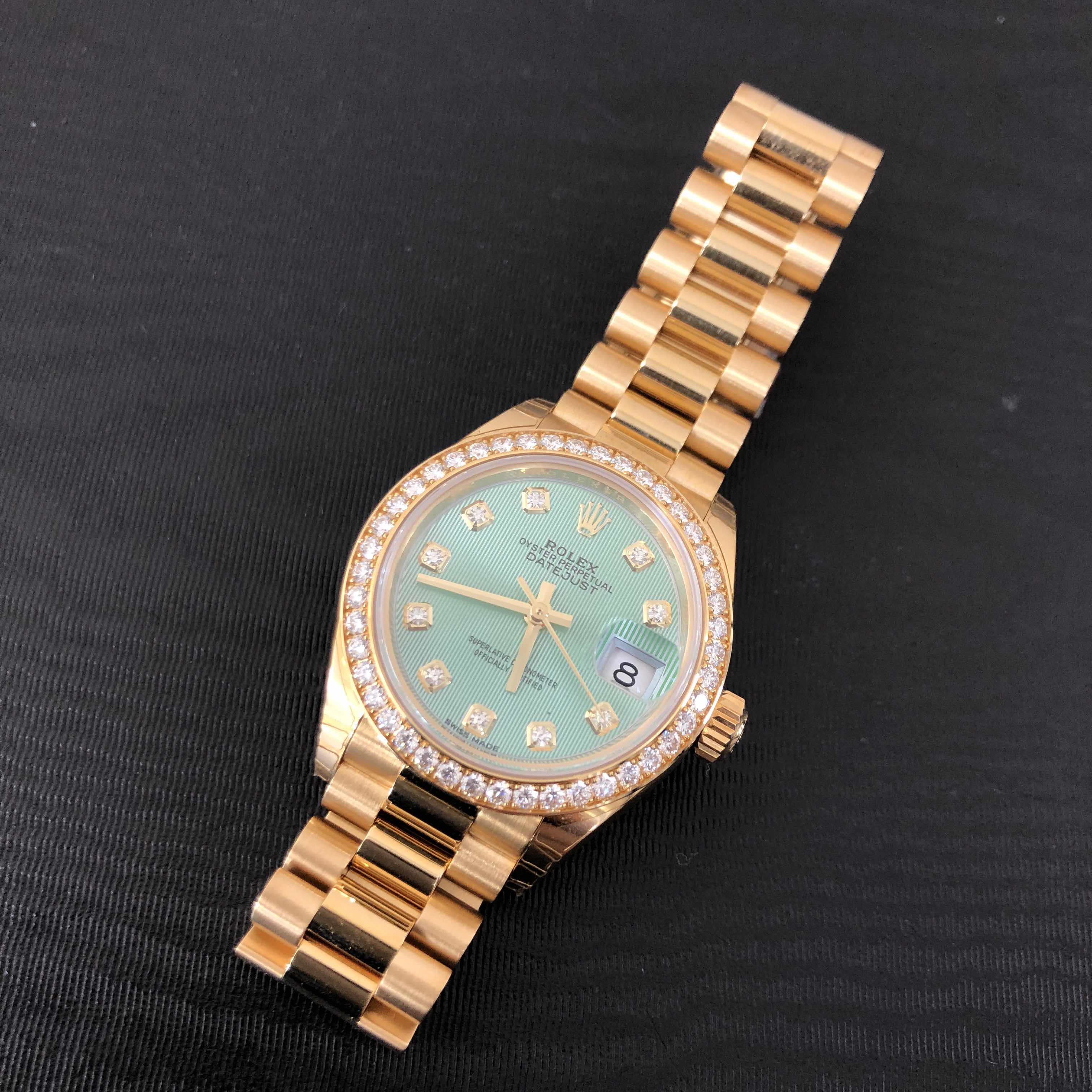 Rolex 279138RBR-0025 LADY DATEJUST Automatic 18kt Gold & Diamond