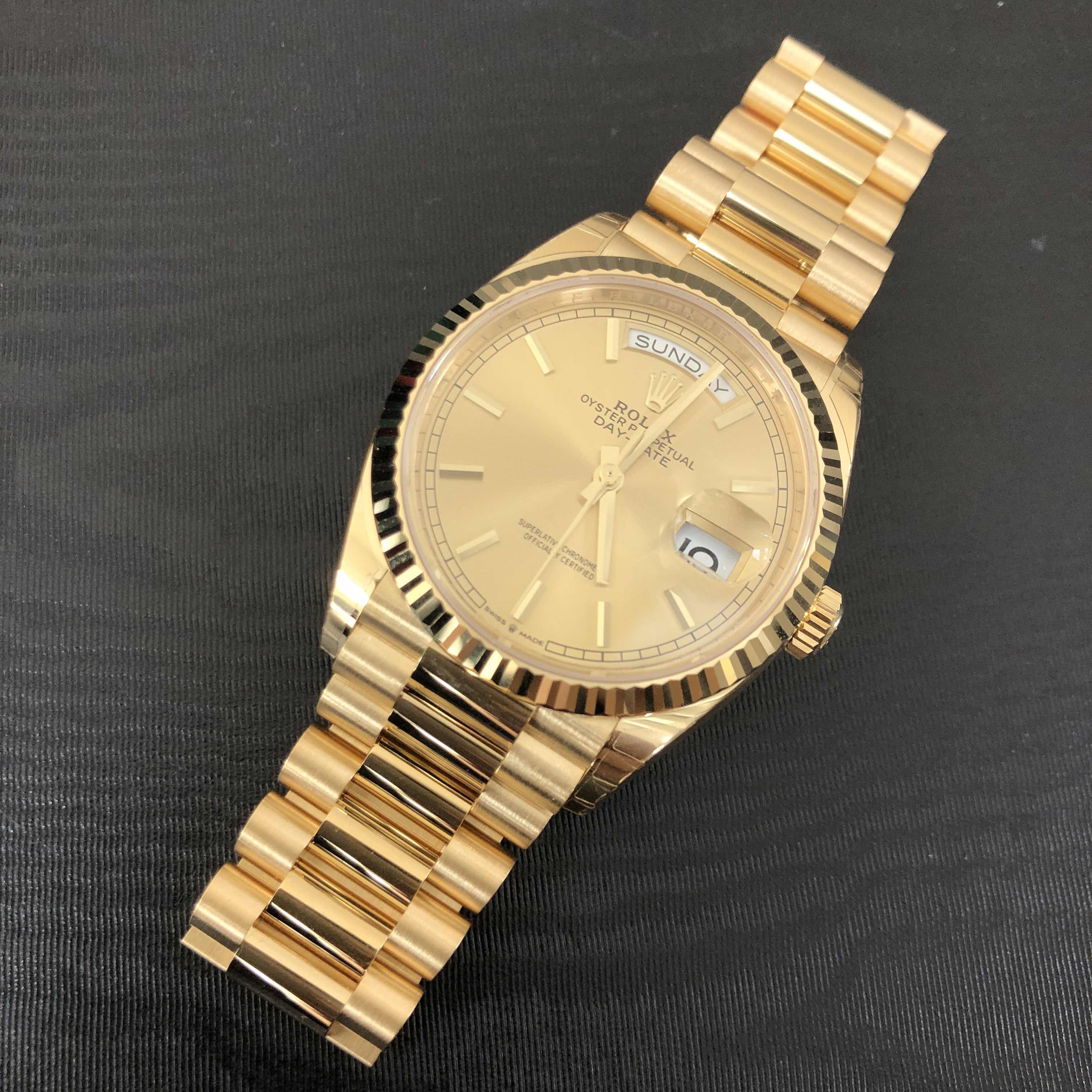 Rolex 128238-0045 DAY-DATE Automatic 18kt Yellow Gold