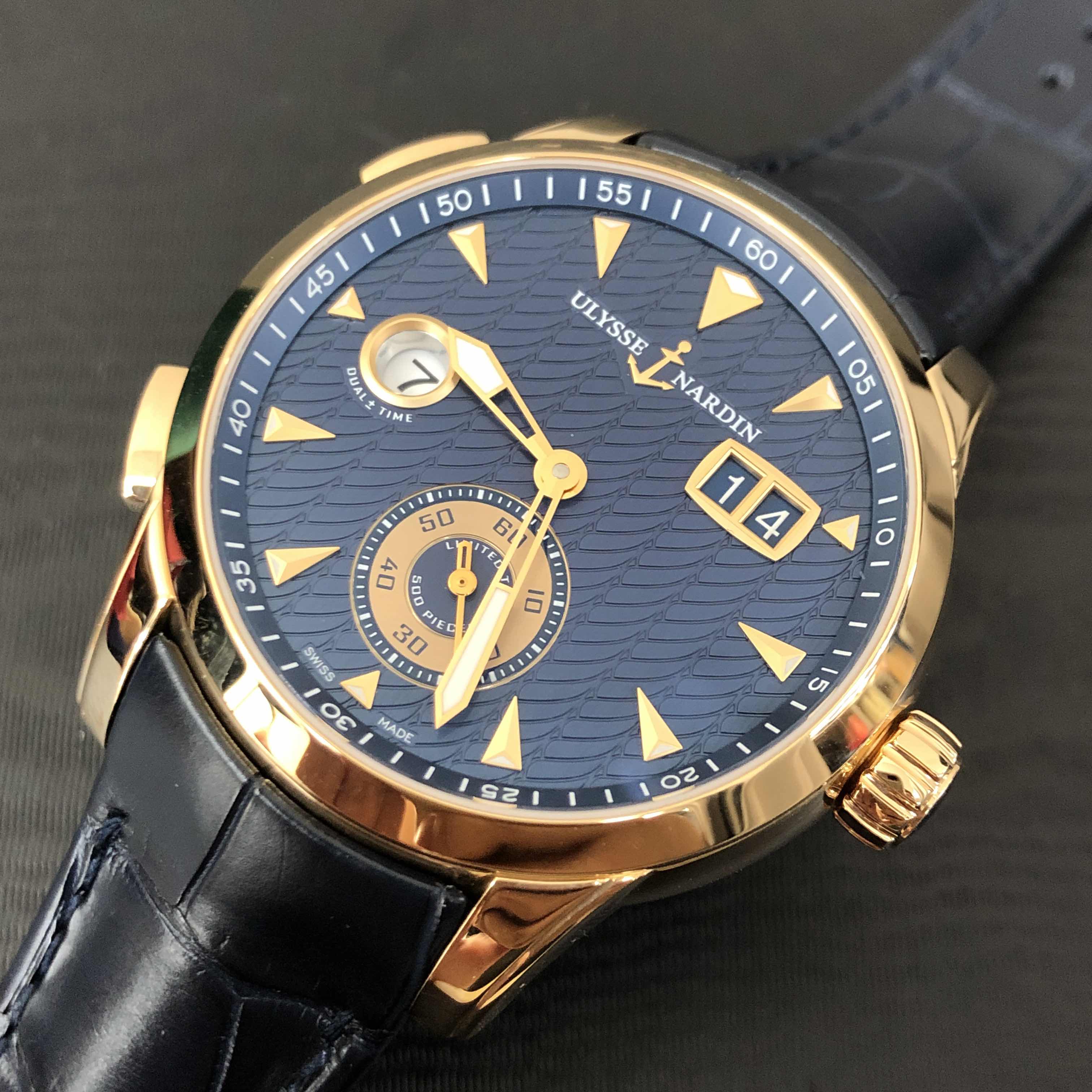 Ulysse Nardin 3346-126LE/93 CLASSIQUE Automatic 18kt Rose Gold