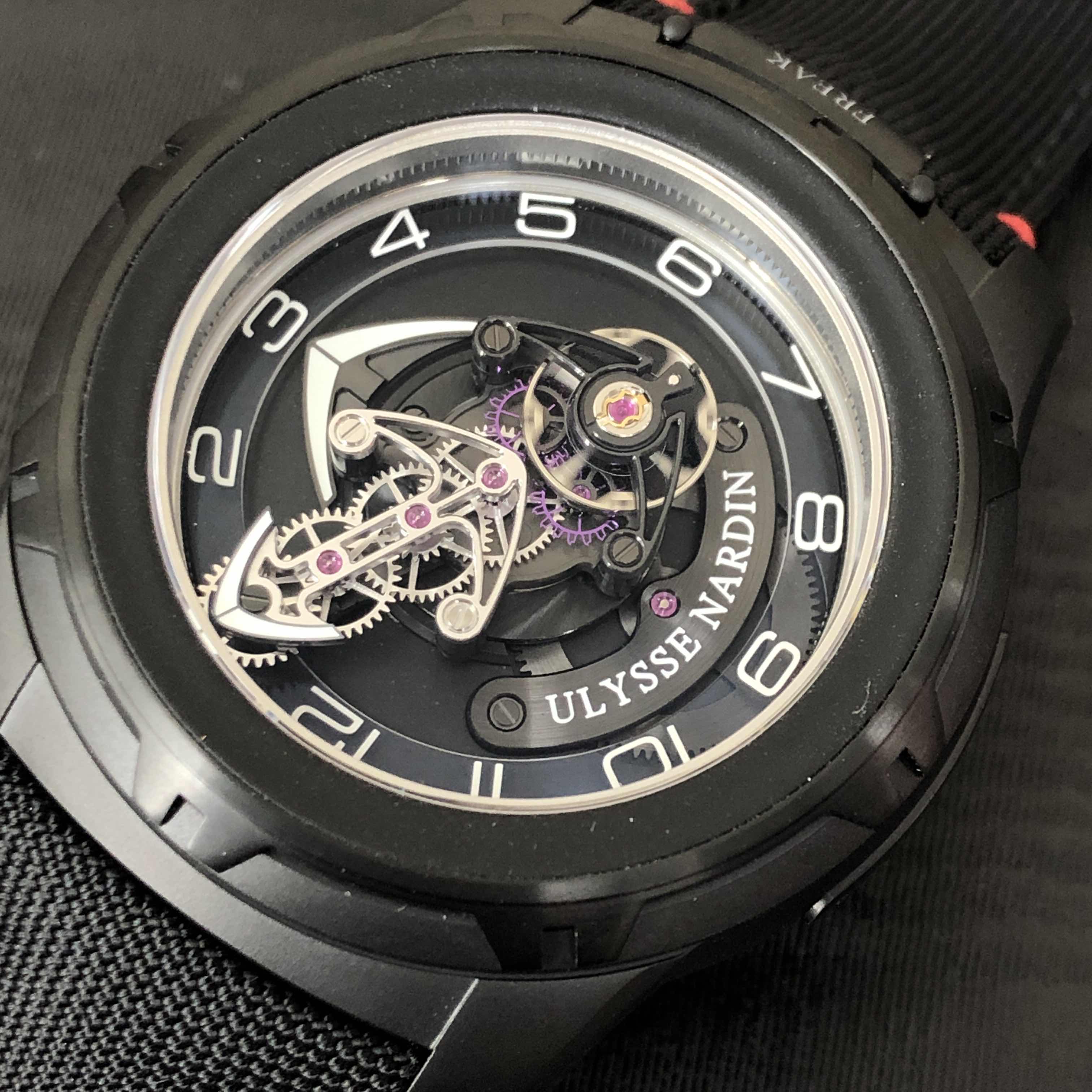 Ulysse Nardin 2053-132/BLACK FREAK Manual Wind Titanium