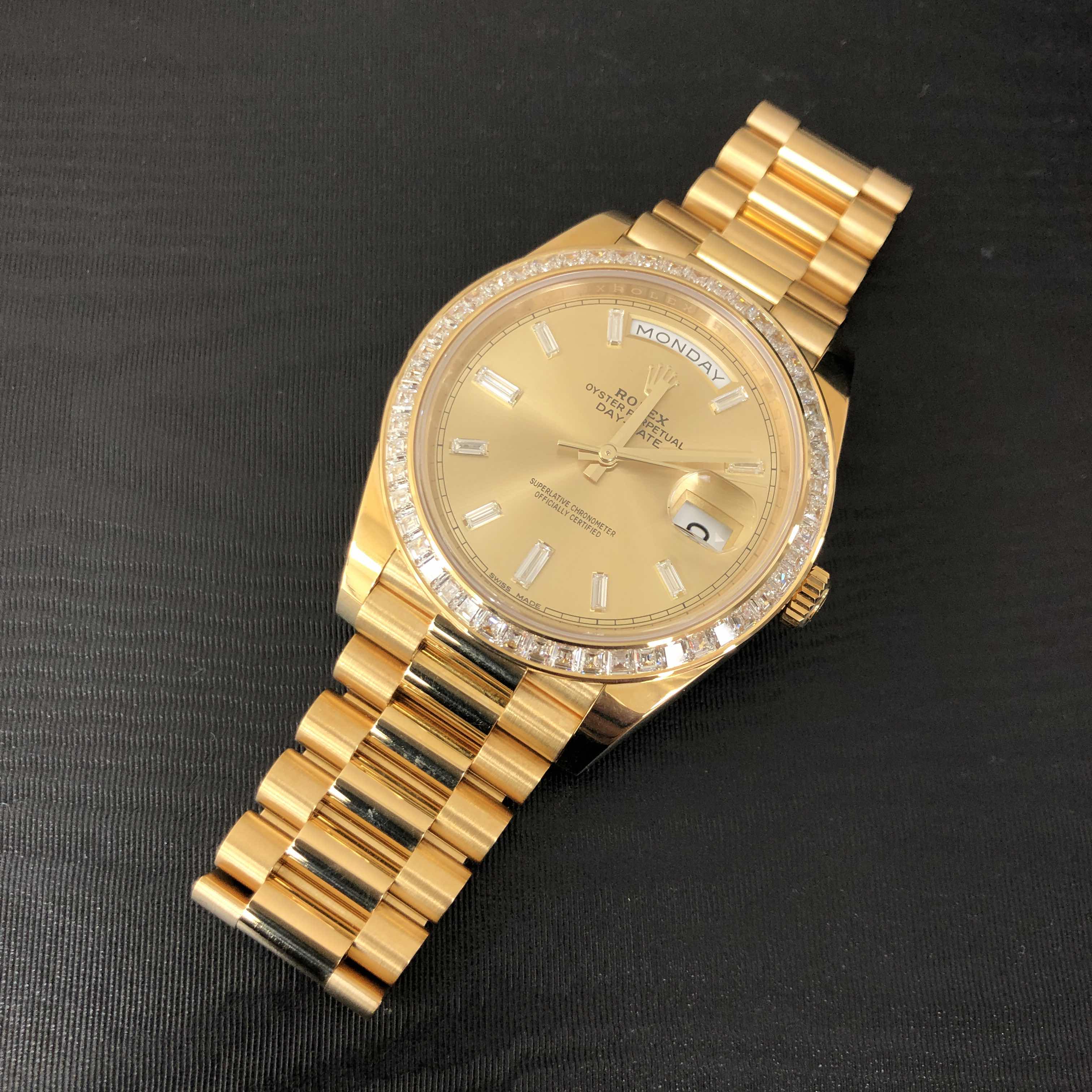 Rolex 228398TBR-0002 DAY-DATE Automatic 18kt Gold & Diamond