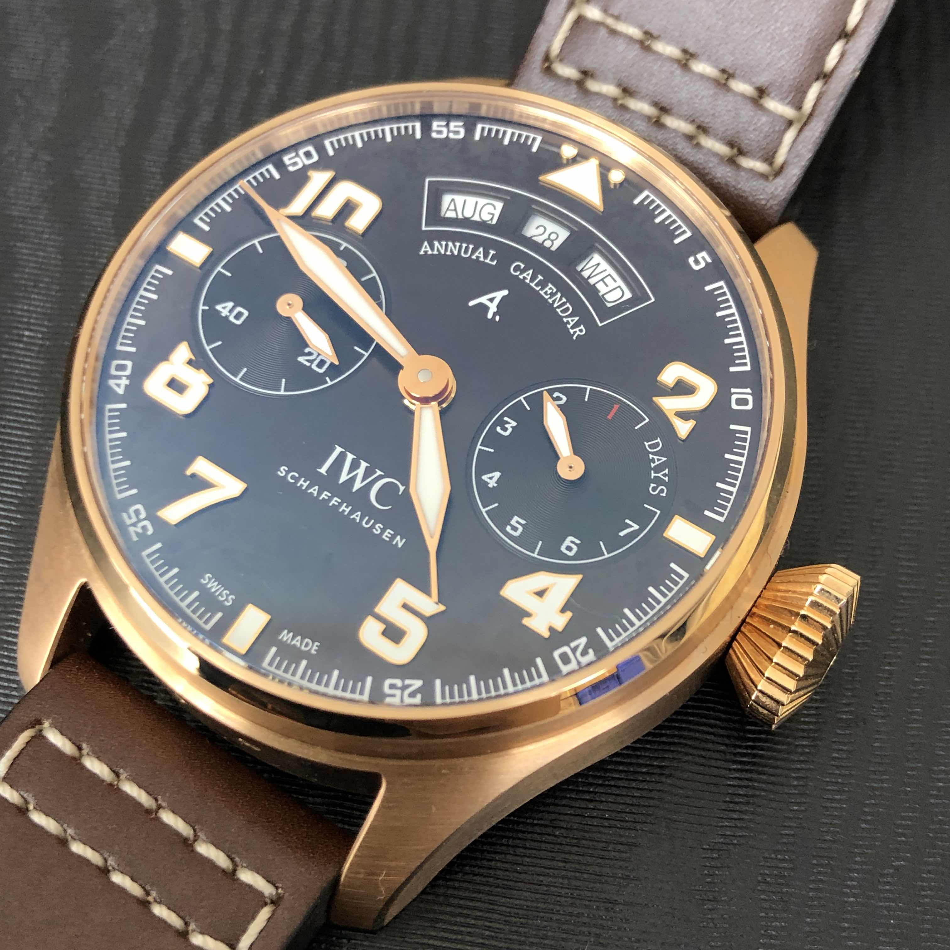 IWC IW502706 PILOTS Automatic 18kt Rose Gold