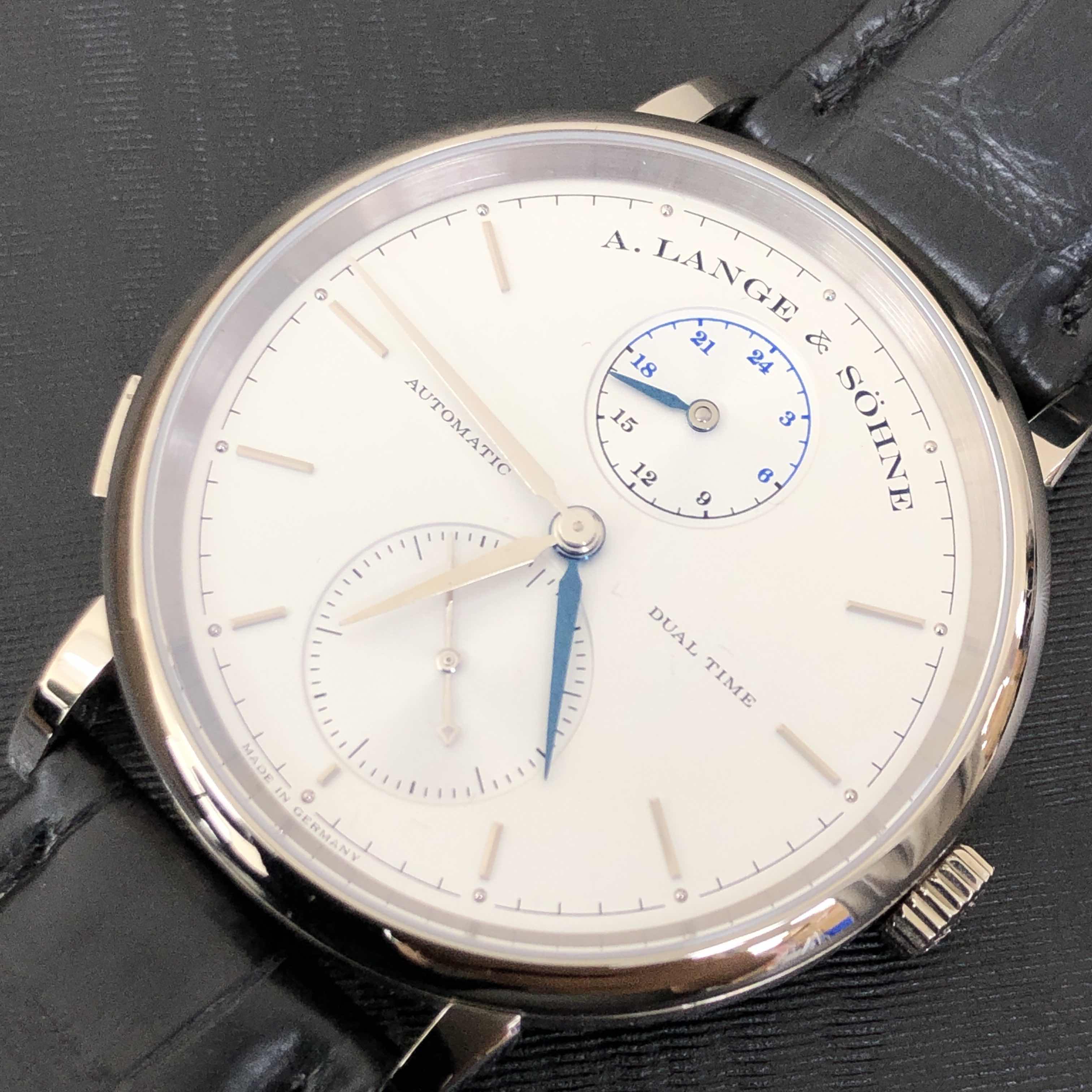 A Lange & Sohne 385.026 SAXONIA Automatic 18kt White Gold