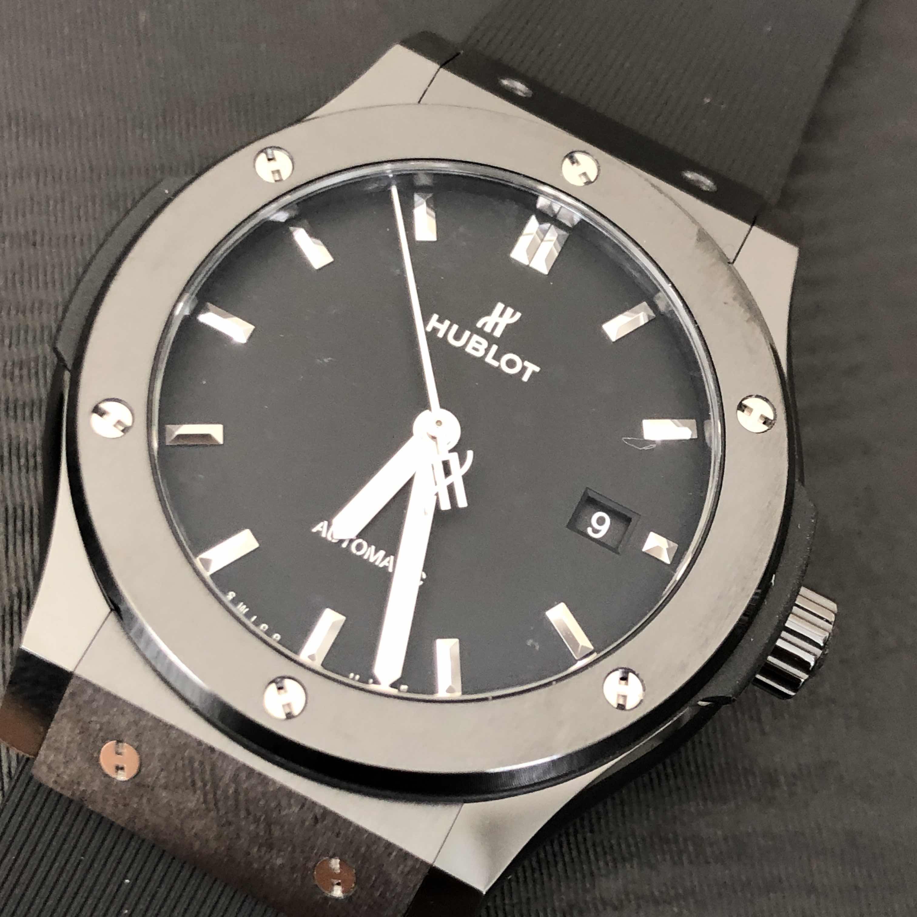Hublot 542.CM.1171.RX CLASSIC FUSION Automatic Ceramic & Steel