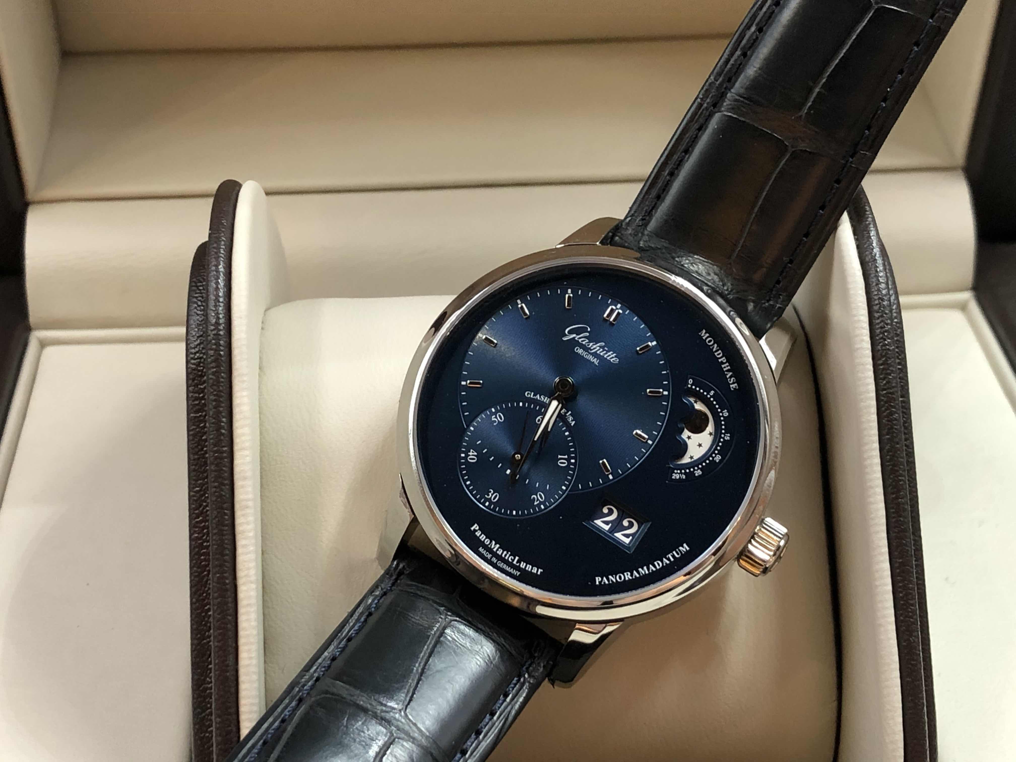 Glashutte 1-90-02-46-32-35 PANO Automatic Stainless Steel