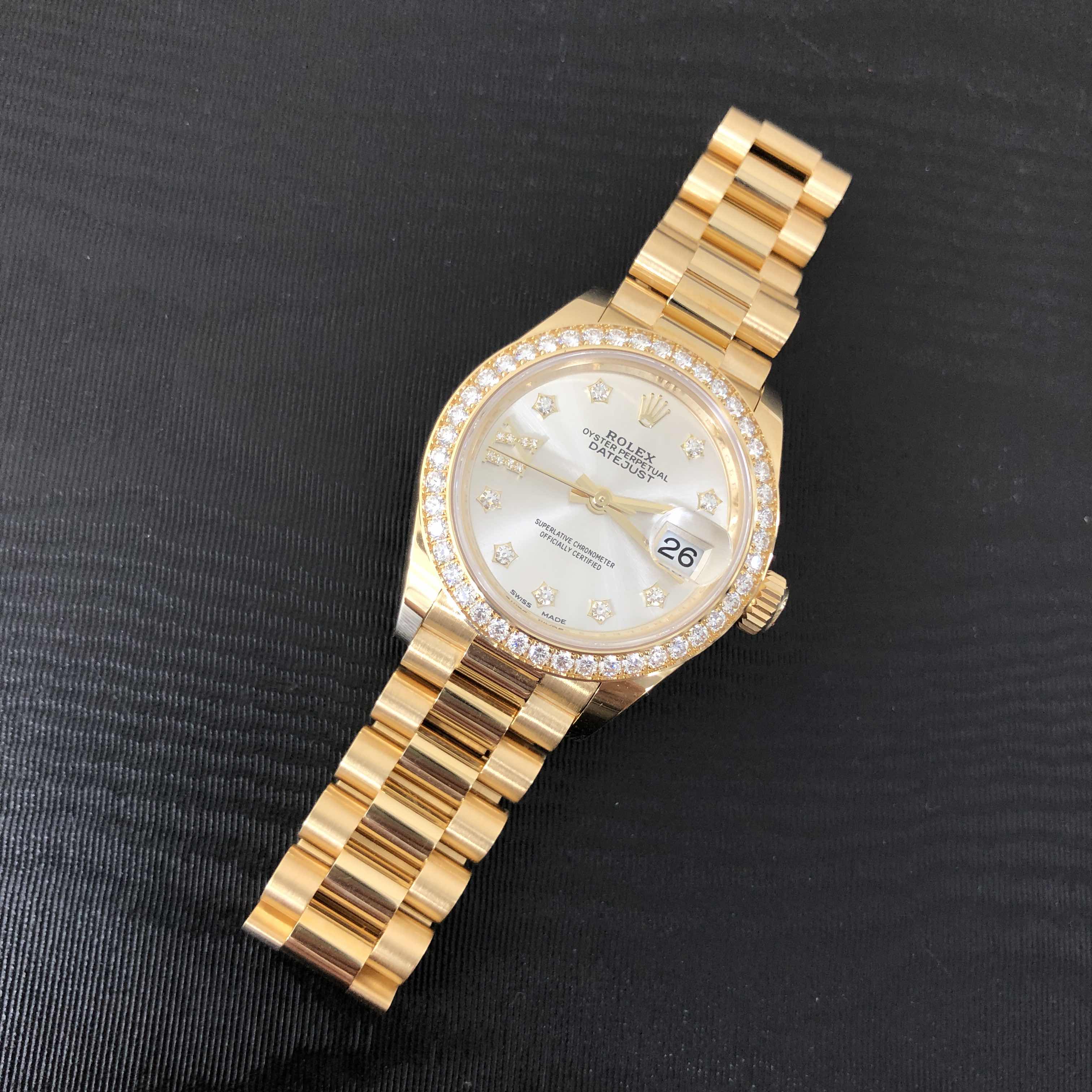 Rolex 279138RBR-0001 LADY DATEJUST Automatic 18kt Gold & Diamond