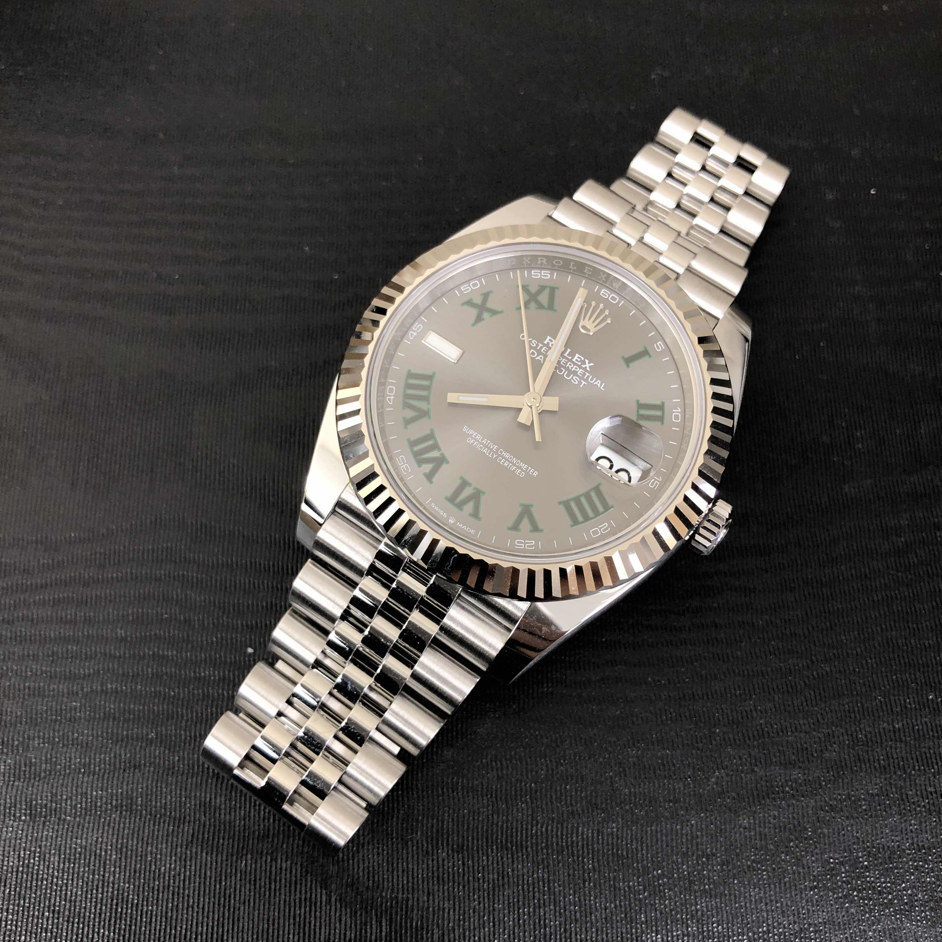 Rolex 126334-0022 DATEJUST Automatic 18kt White Gold & Steel