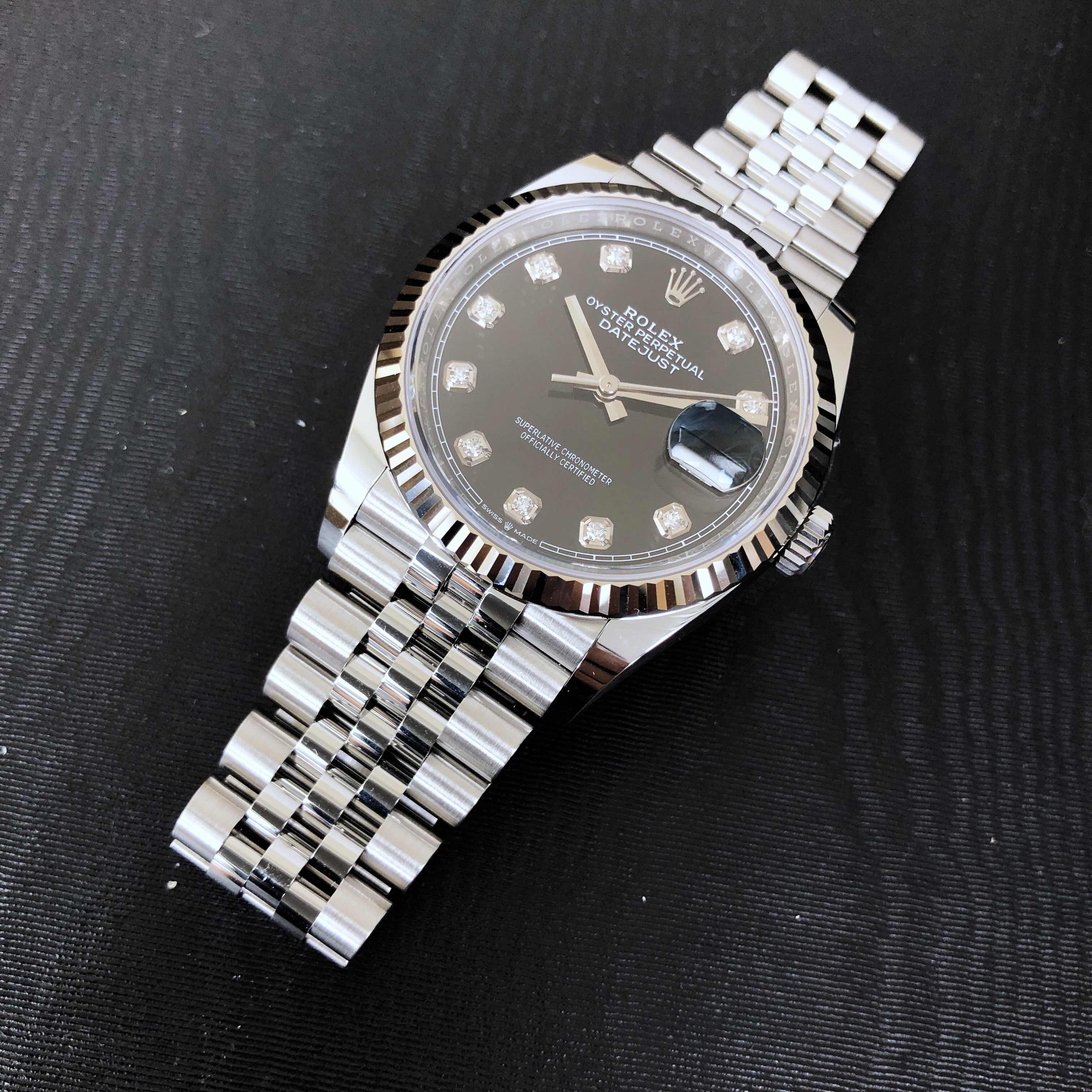 Rolex 126234-0027 DATEJUST Automatic 18kt White Gold & Steel