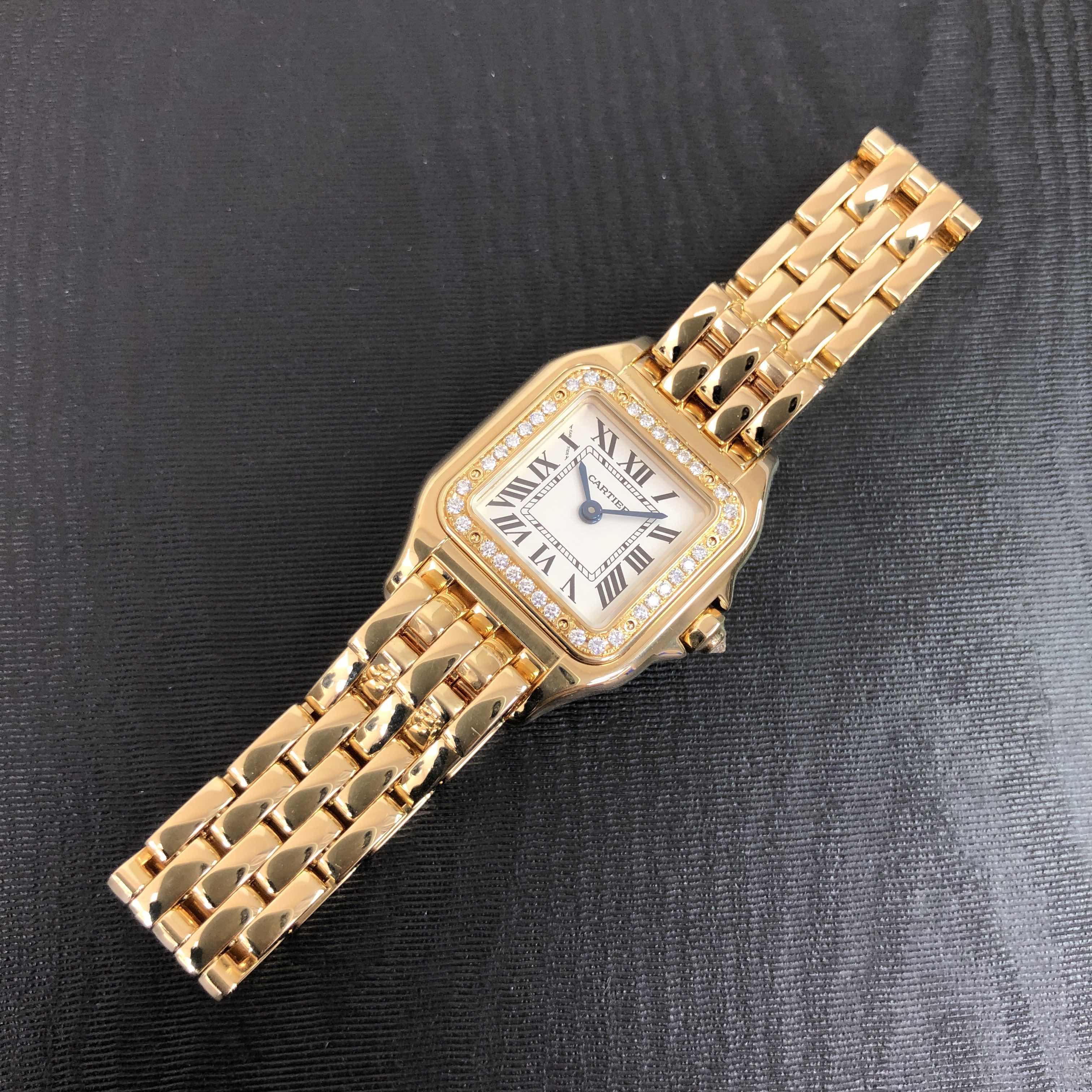 Cartier WJPN0015 PANTHeRE DE CARTIER Quartz 18kt Gold & Diamond