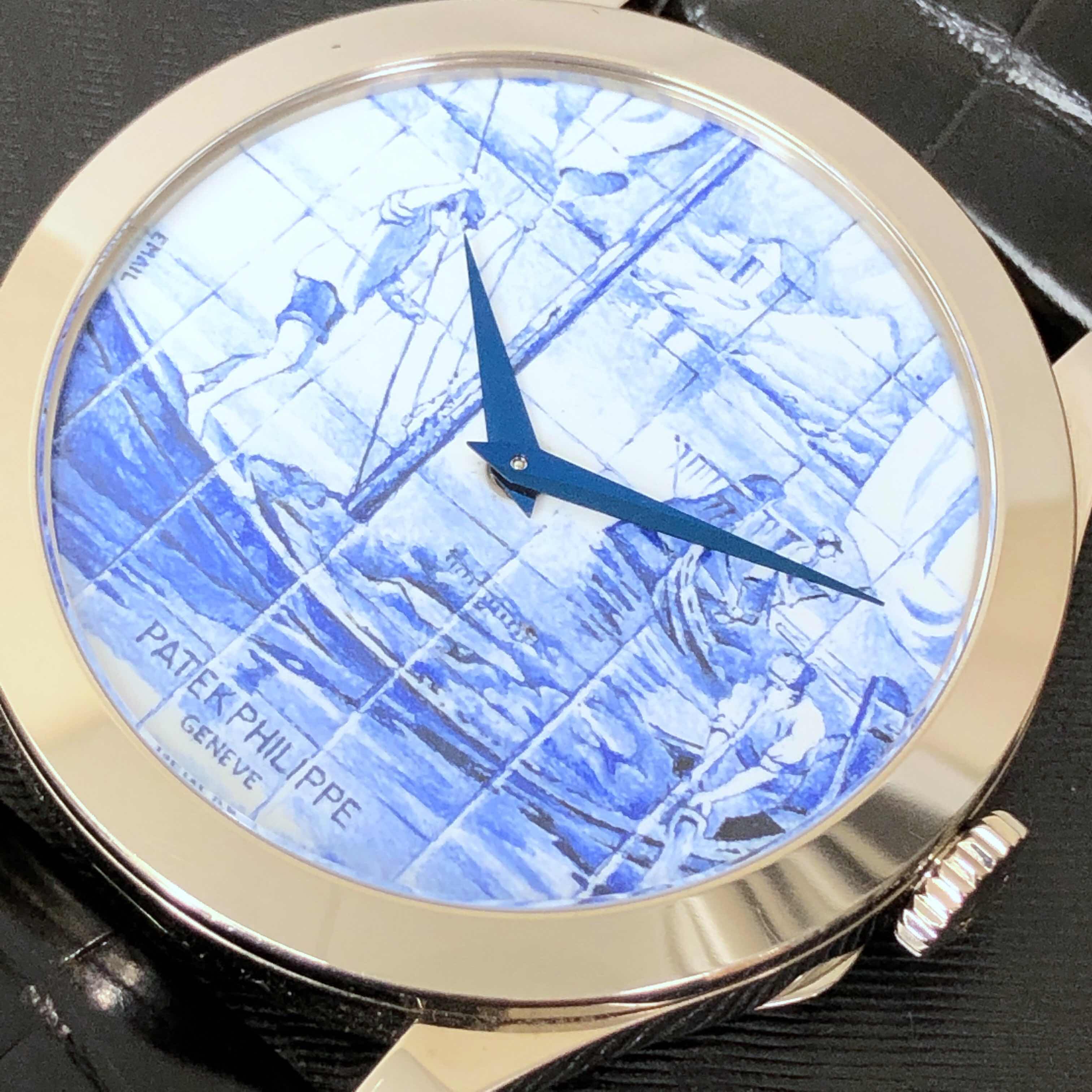 Patek Philippe 5089G-060 RARE HANDCRAFTS Automatic 18kt White Gold