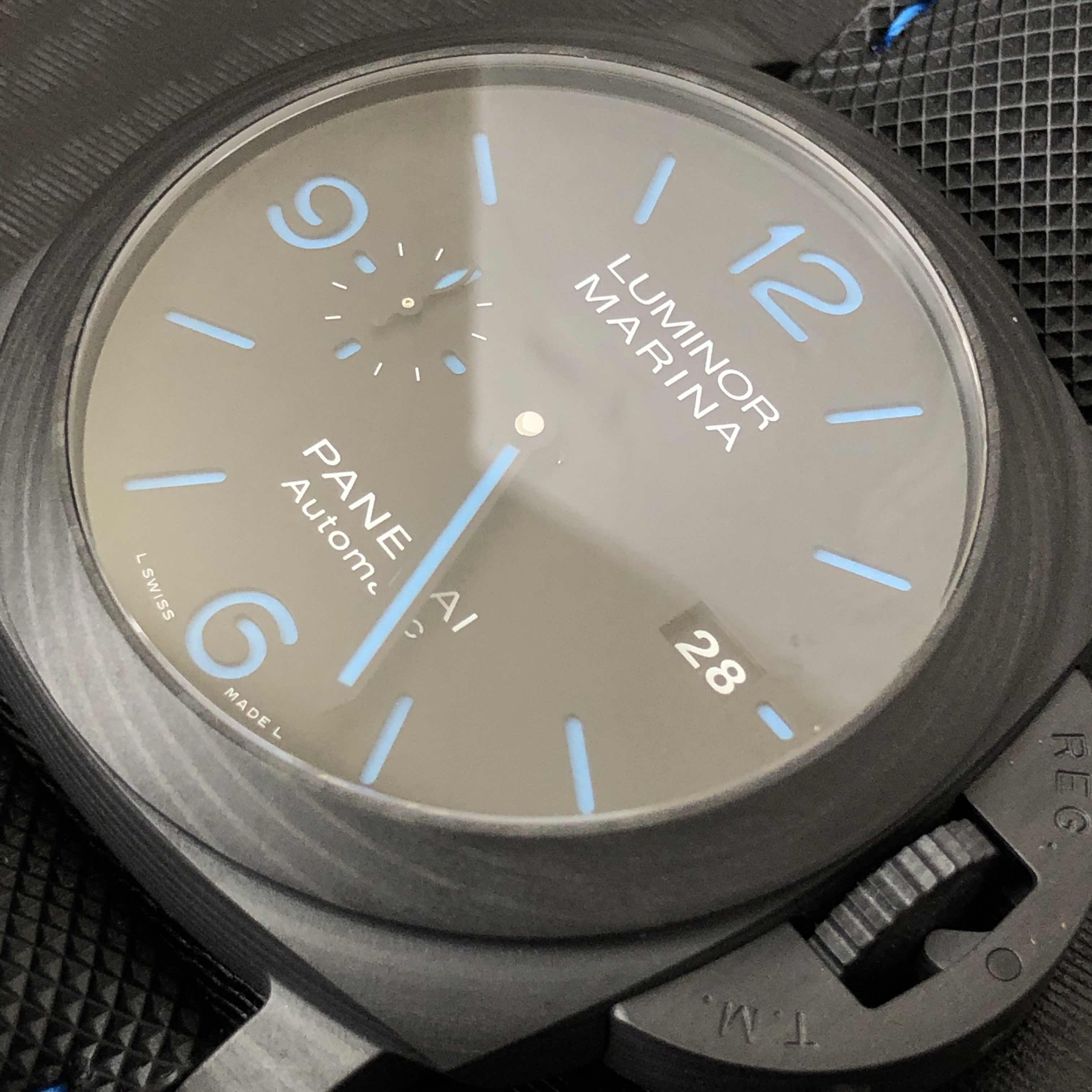 Panerai PAM01661 LUMINOR MARINA Automatic Carbon Fiber