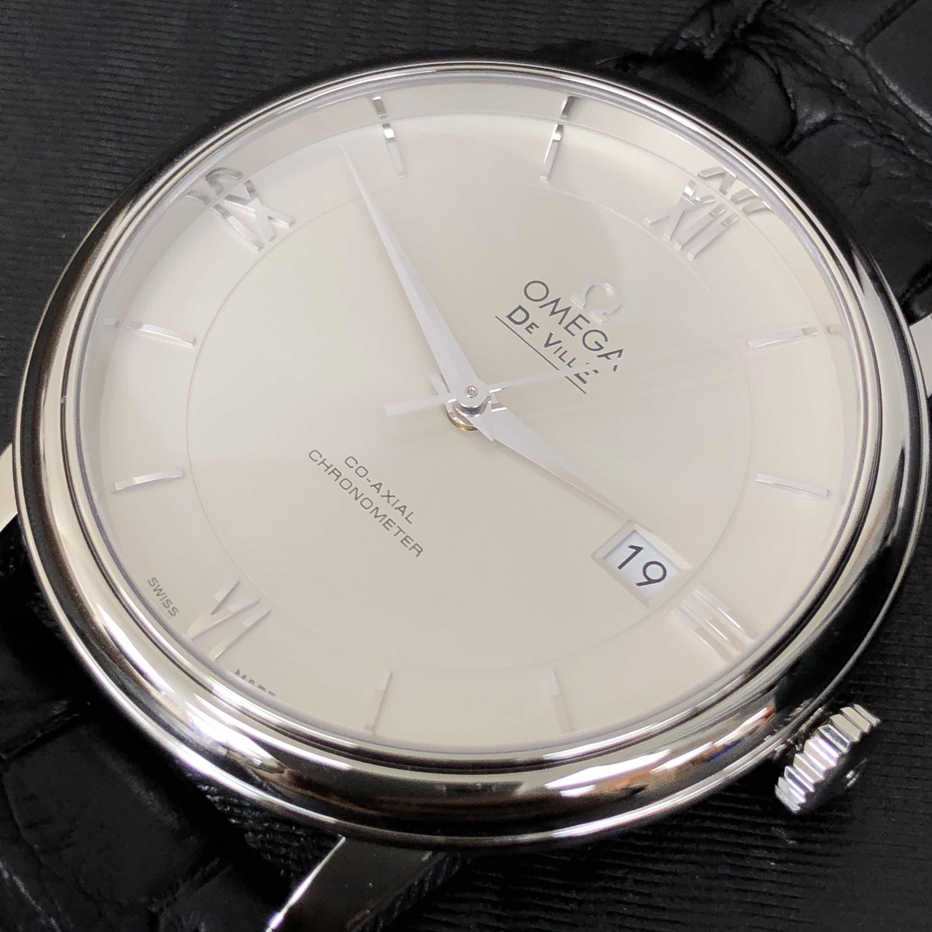 Omega 424.13.40.20.02.001 DE VILLE Automatic Stainless Steel