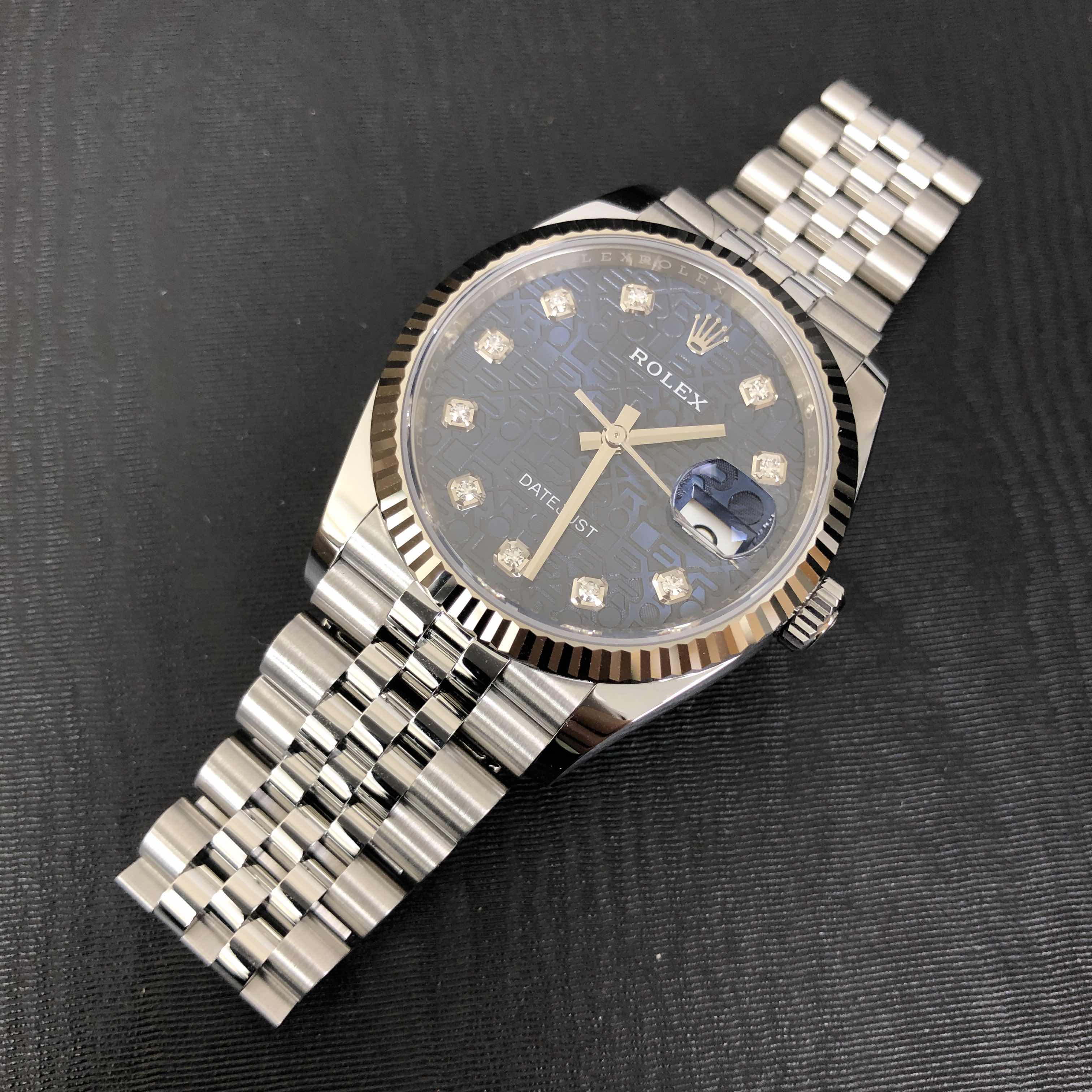 Rolex 126234-0011 DATEJUST Automatic 18kt White Gold & Steel