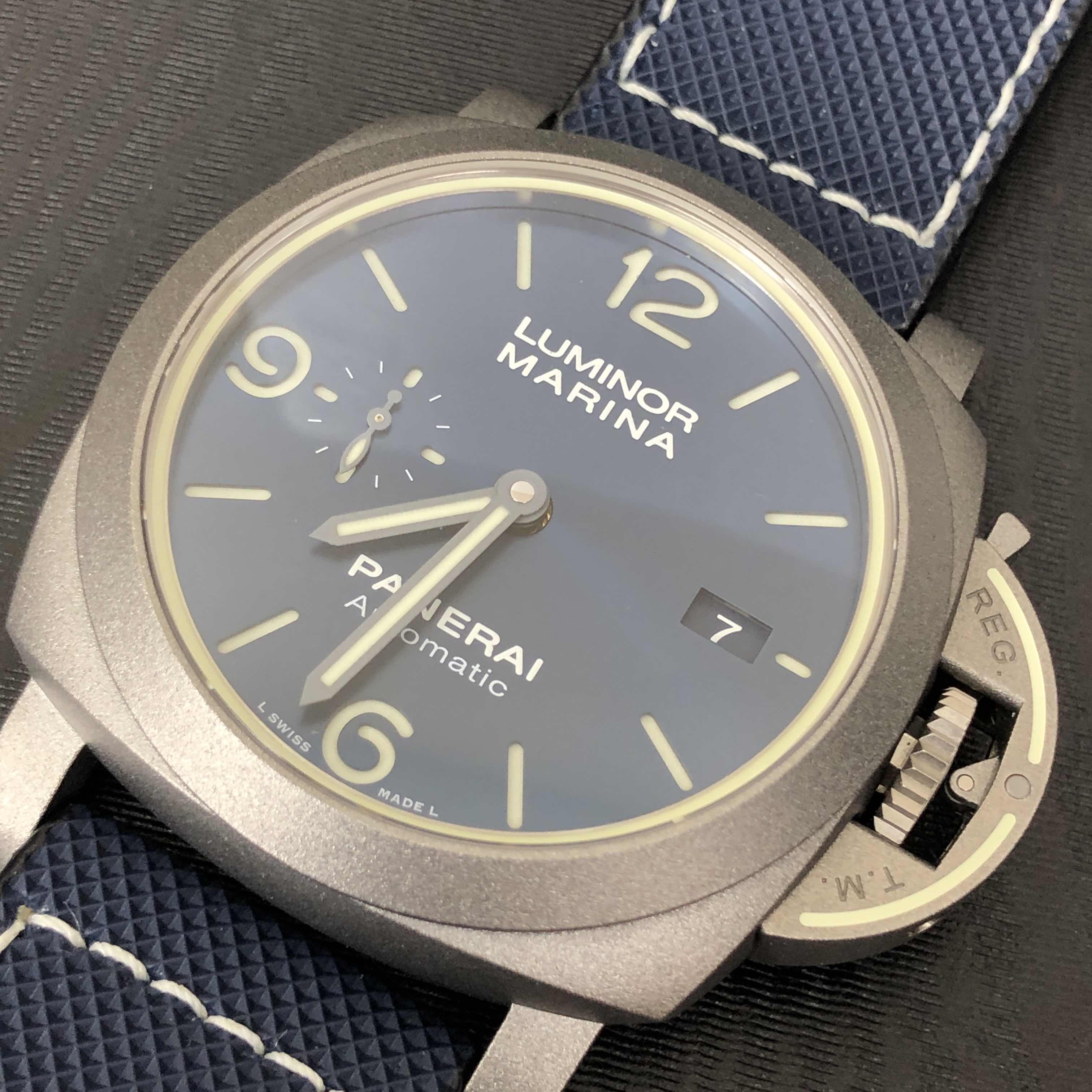 Panerai PAM01117 LUMINOR MARINA Automatic Titanium