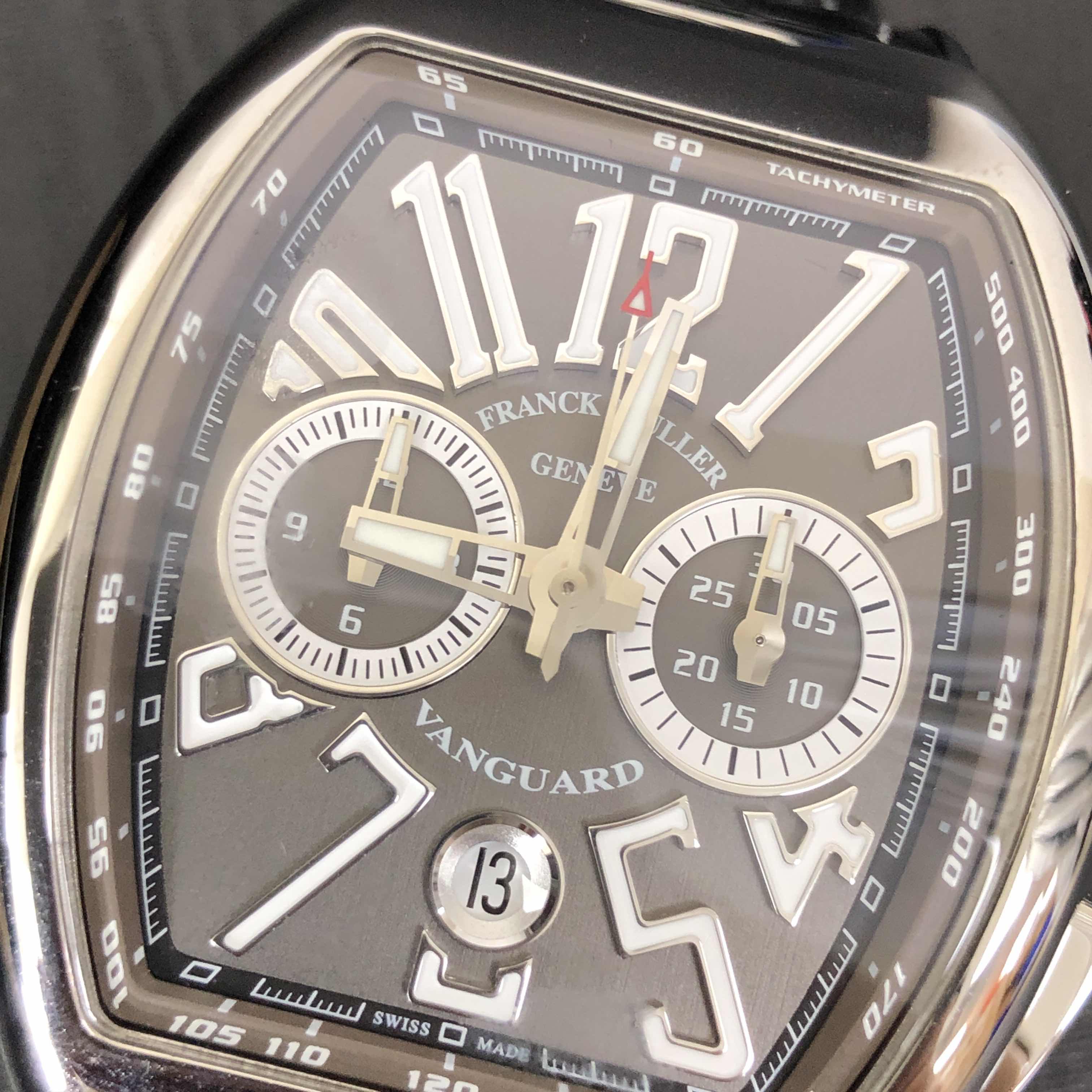 Franck Muller V 41 CC DT(AC.TT) VANGUARD Automatic Stainless Steel