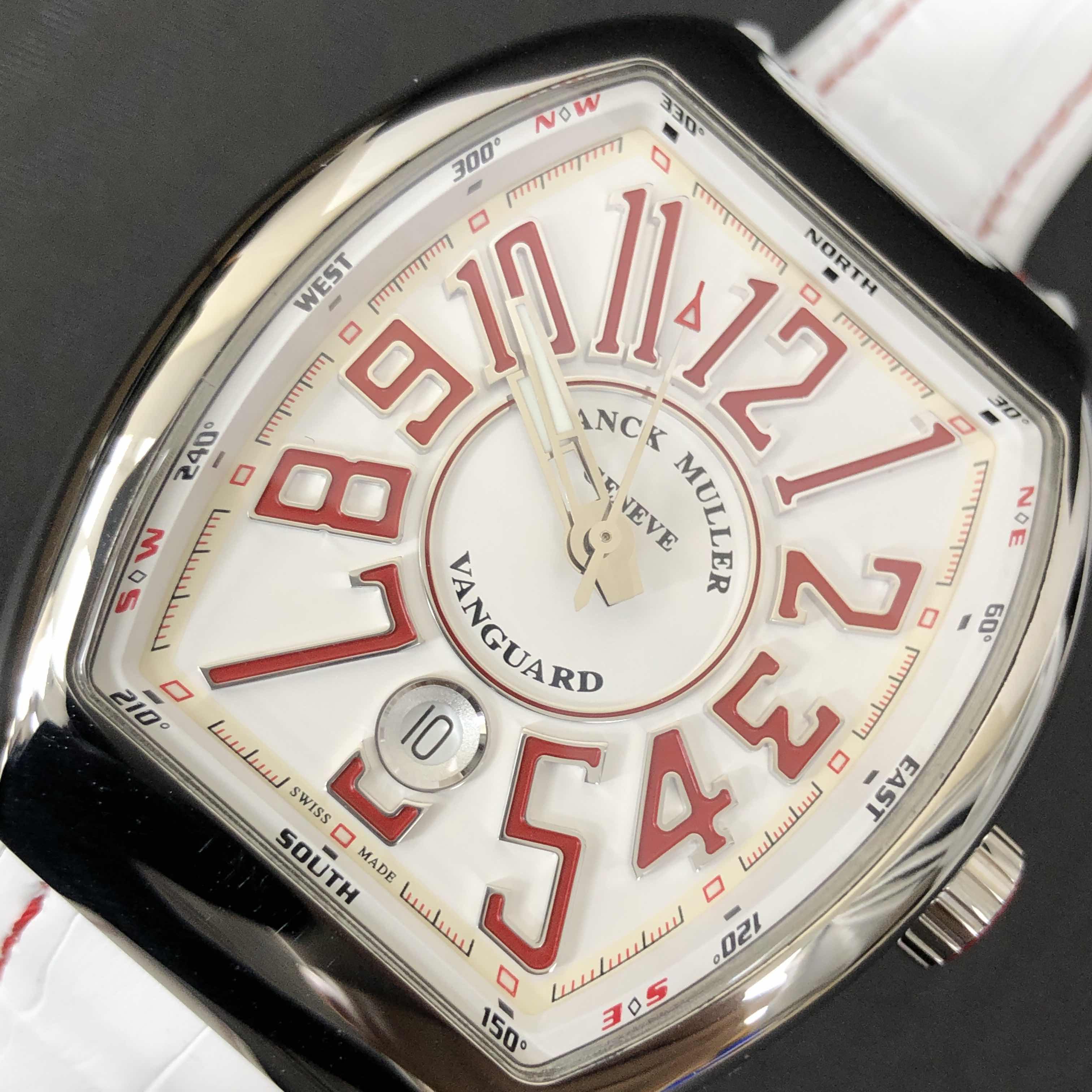 Franck Muller V 41 SC DT AC.RG VANGUARD Automatic Stainless Steel
