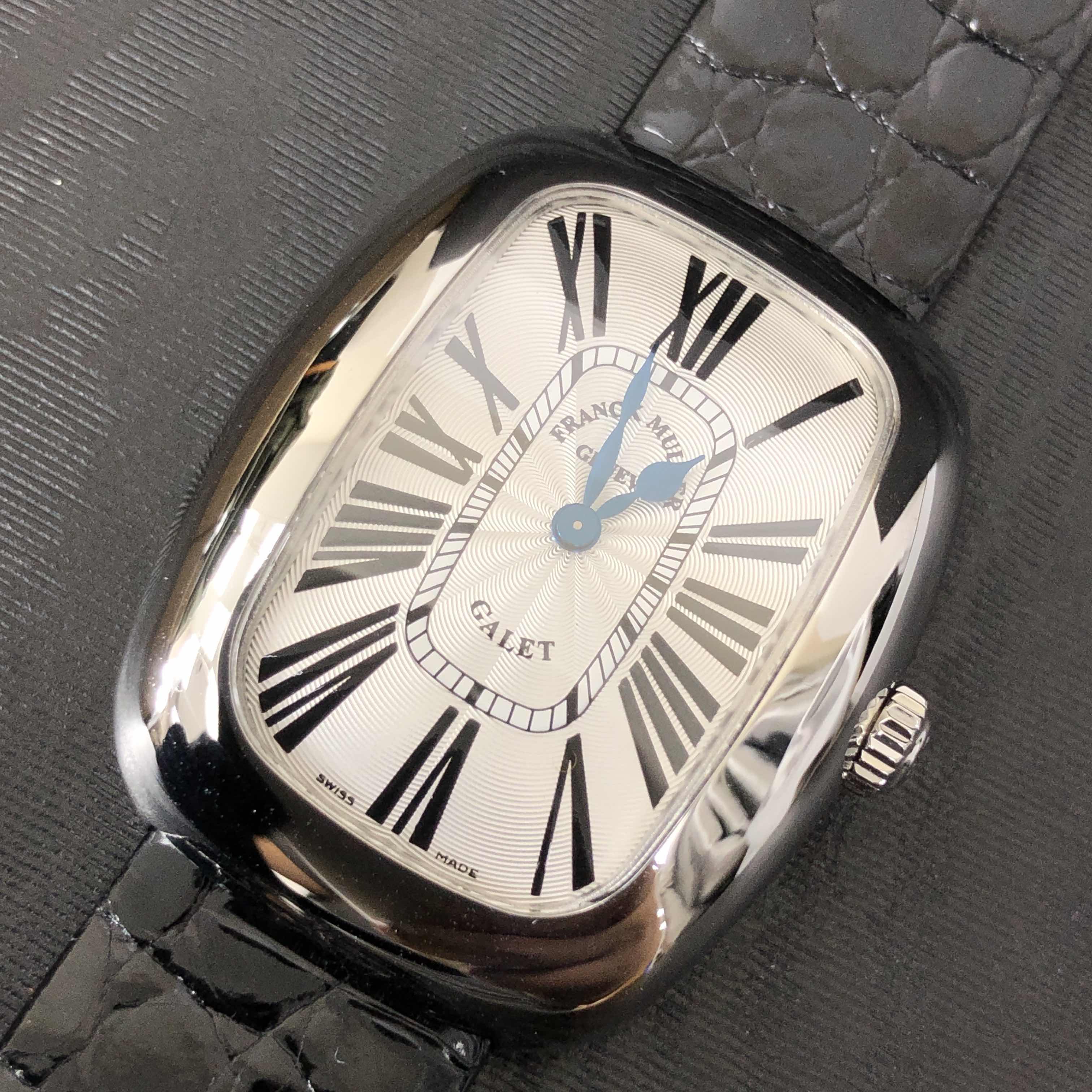 Franck Muller 3002 L QZ CALET (AC) GALET Quartz Stainless Steel