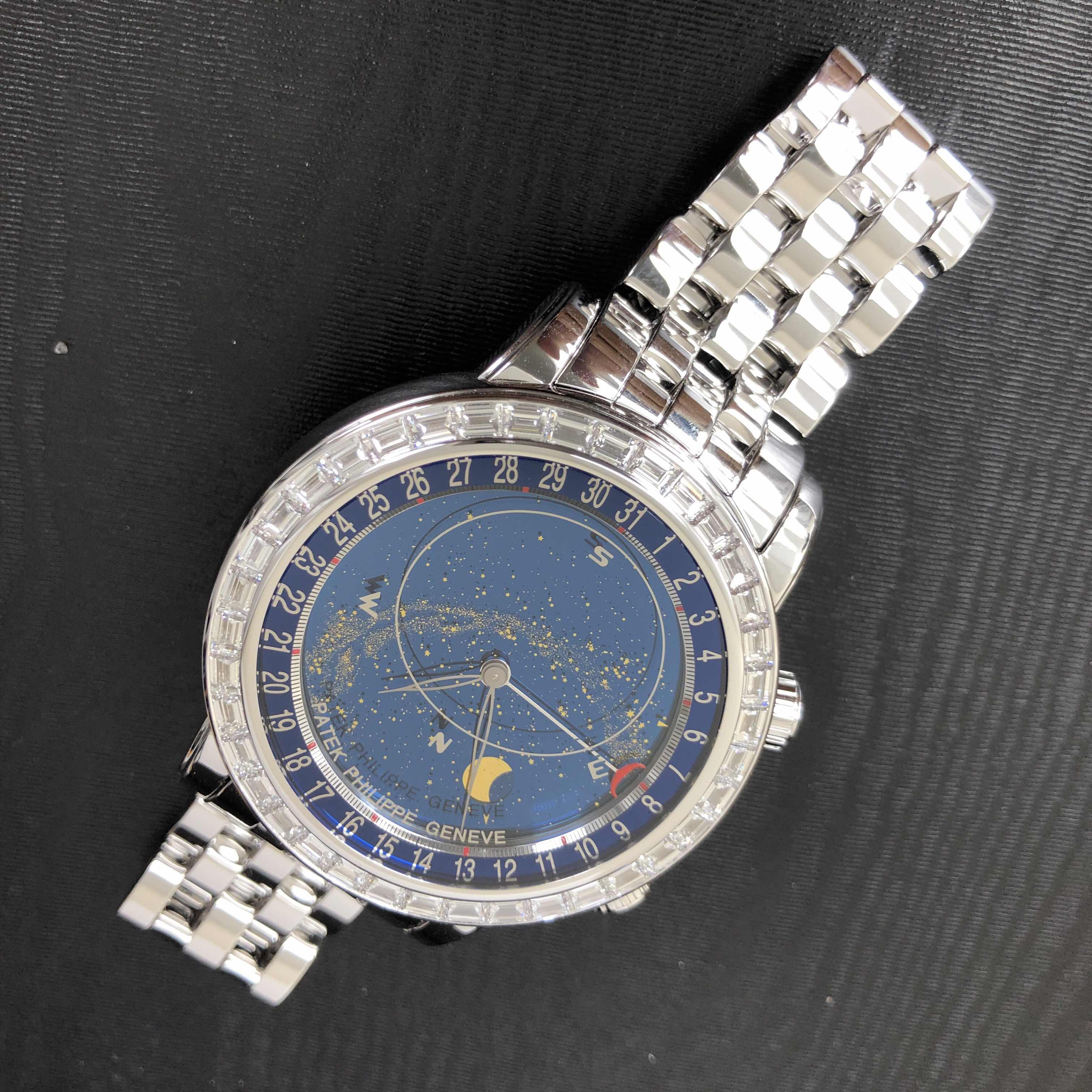 Patek Philippe 6104/1G-010 CELESTIAL Automatic 18kt White Gold & Diamond