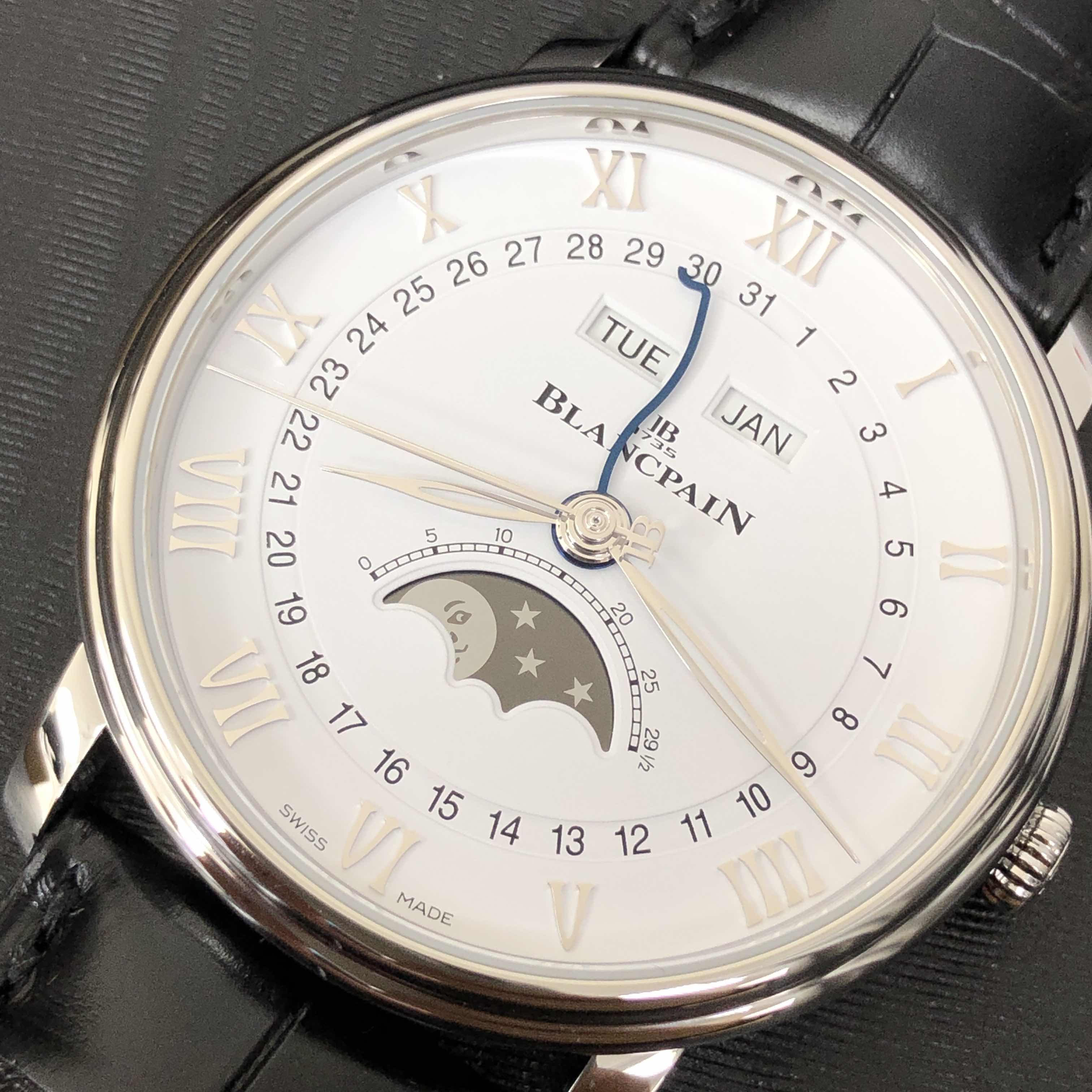 Blancpain 6654-1127-55B VILLERET Automatic Stainless Steel