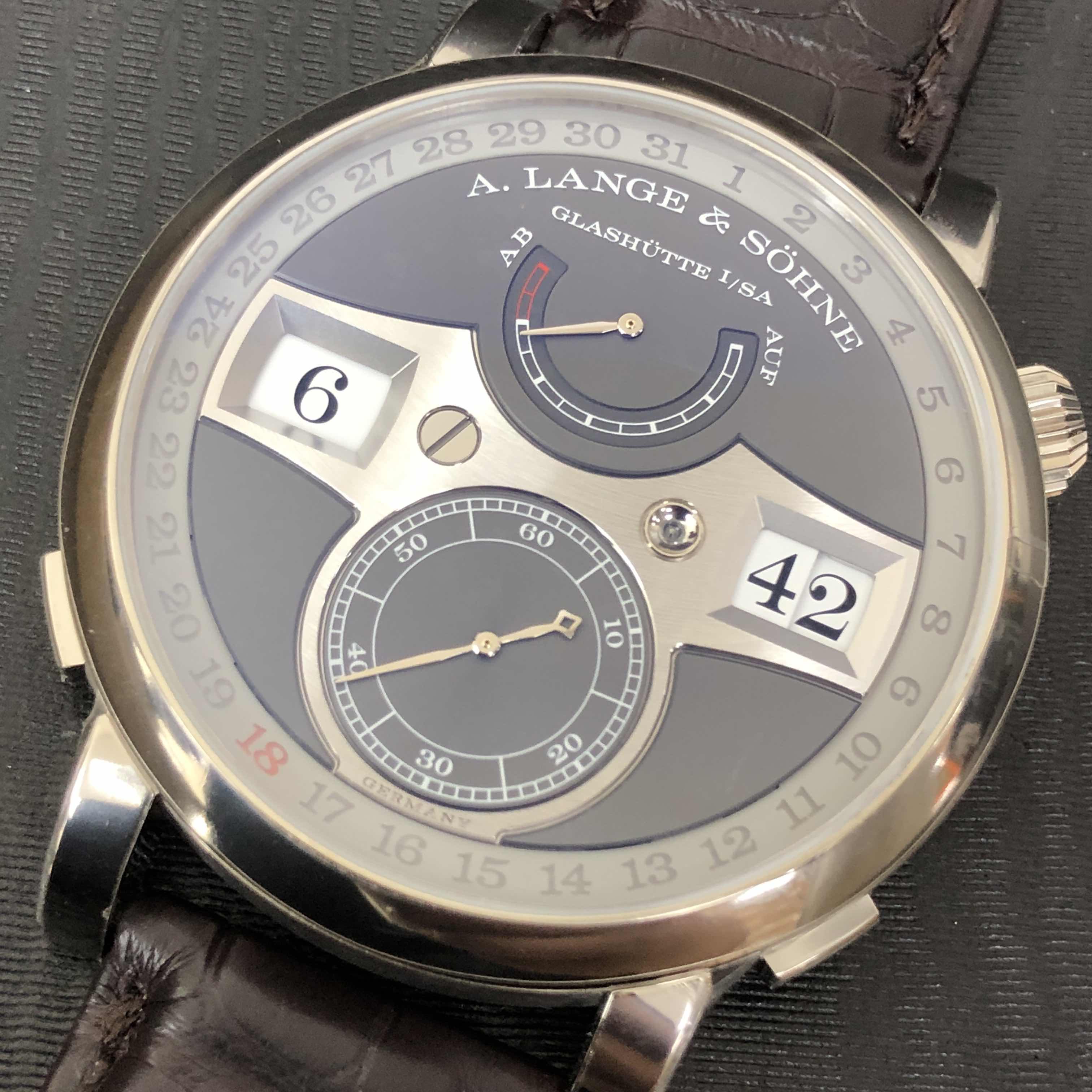 A Lange & Sohne 148.038 OWL SERIES Manual Wind 18kt White Gold