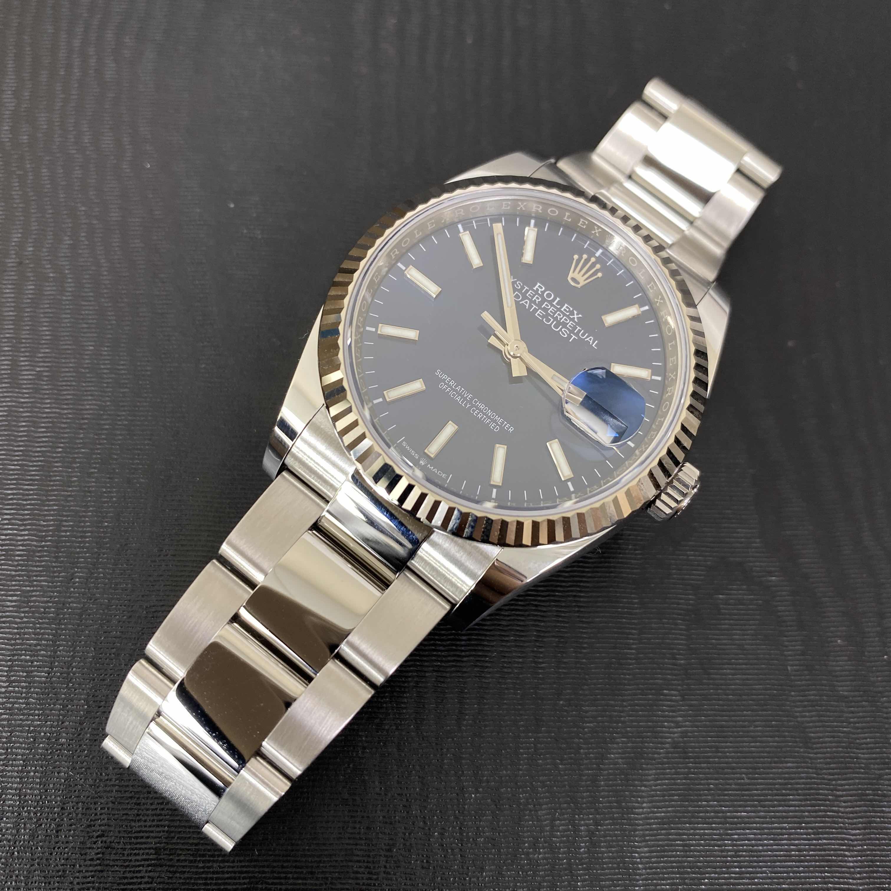Rolex 126234-0018 DATEJUST Automatic 18kt White Gold & Steel