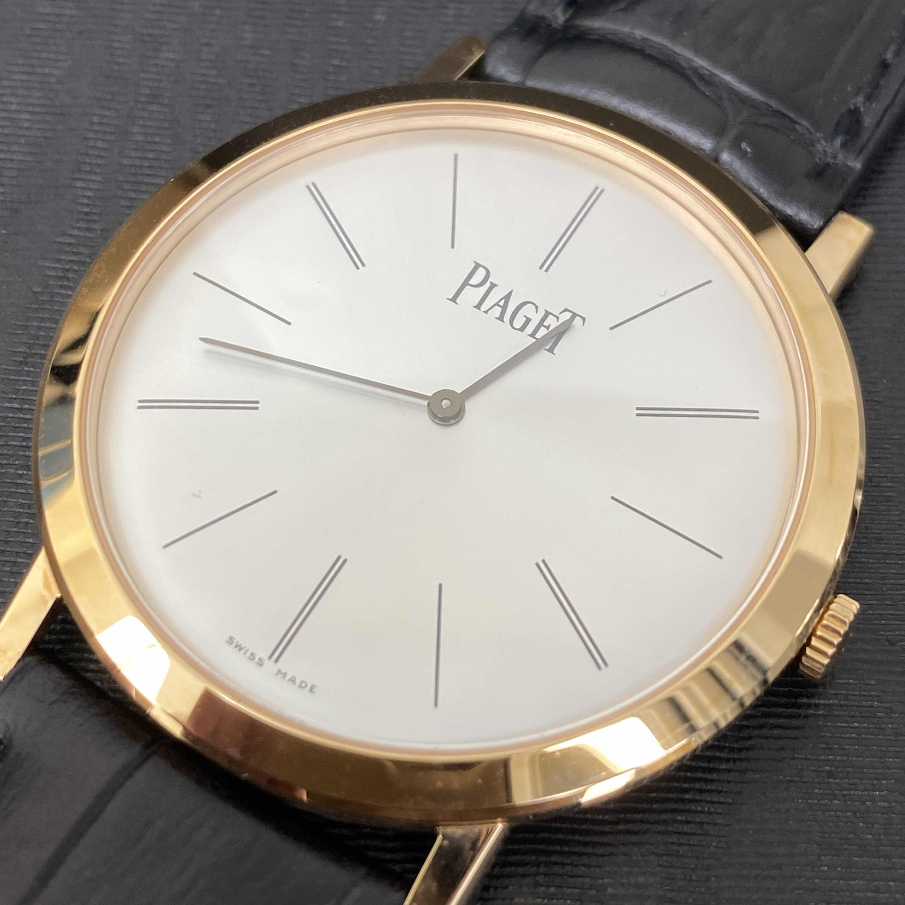 Piaget G0A31114 ALTIPLANO Manual Wind 18kt Rose Gold