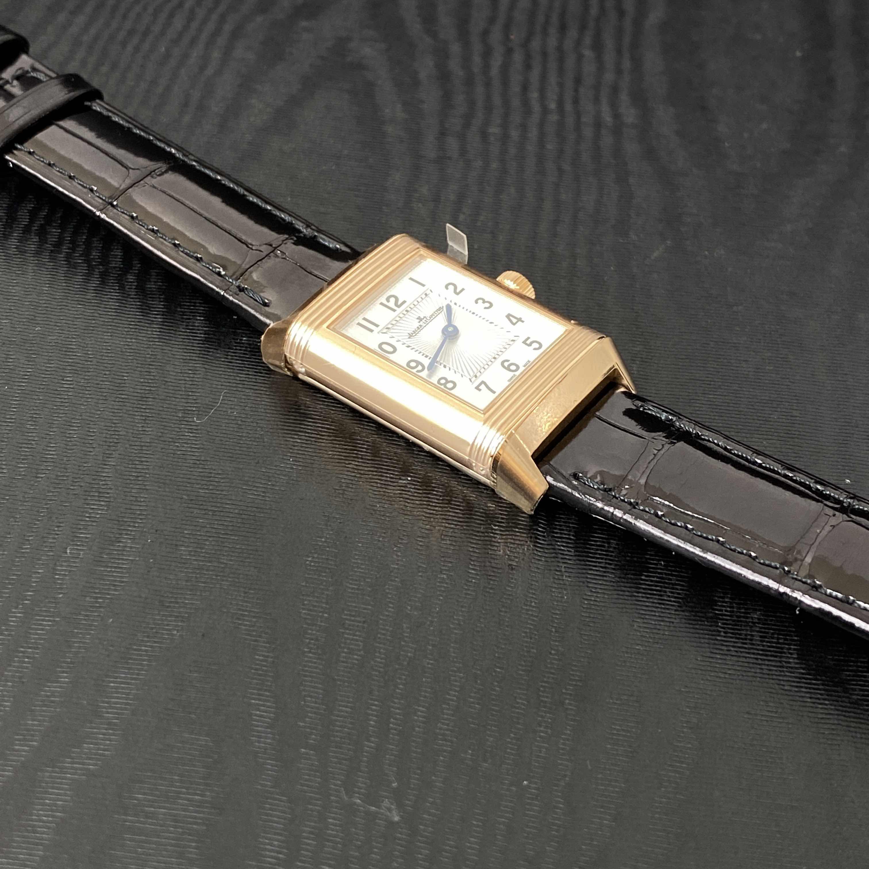 Jaeger-Lecoultre Q2662430 REVERSO Manual Wind 18kt Rose Gold & Diamonds
