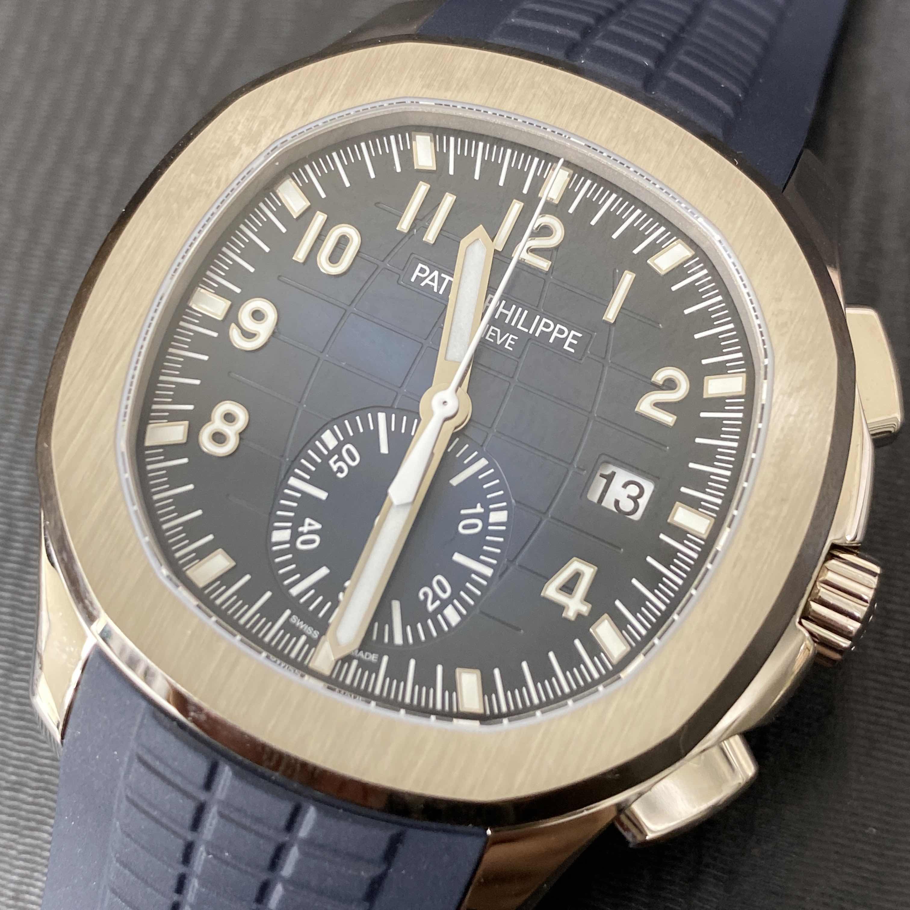 Patek Philippe 5968G-001 AQUANAUT Automatic 18kt White Gold